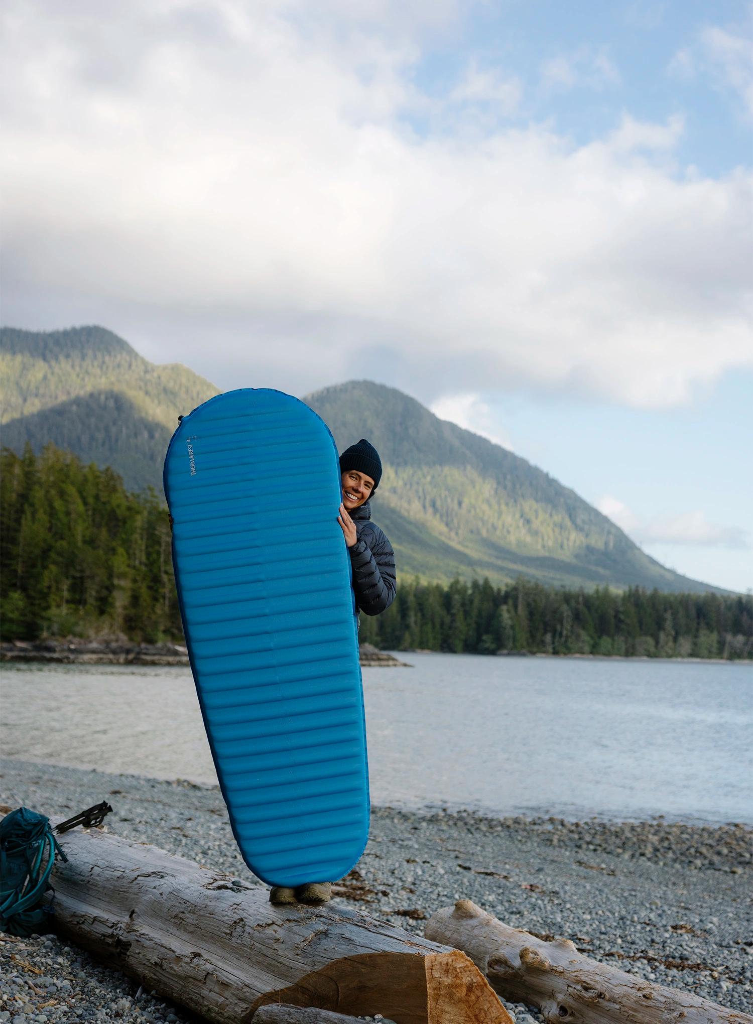Isomatte selbstaufblasend Therm a Rest Trail Pro L - tide
