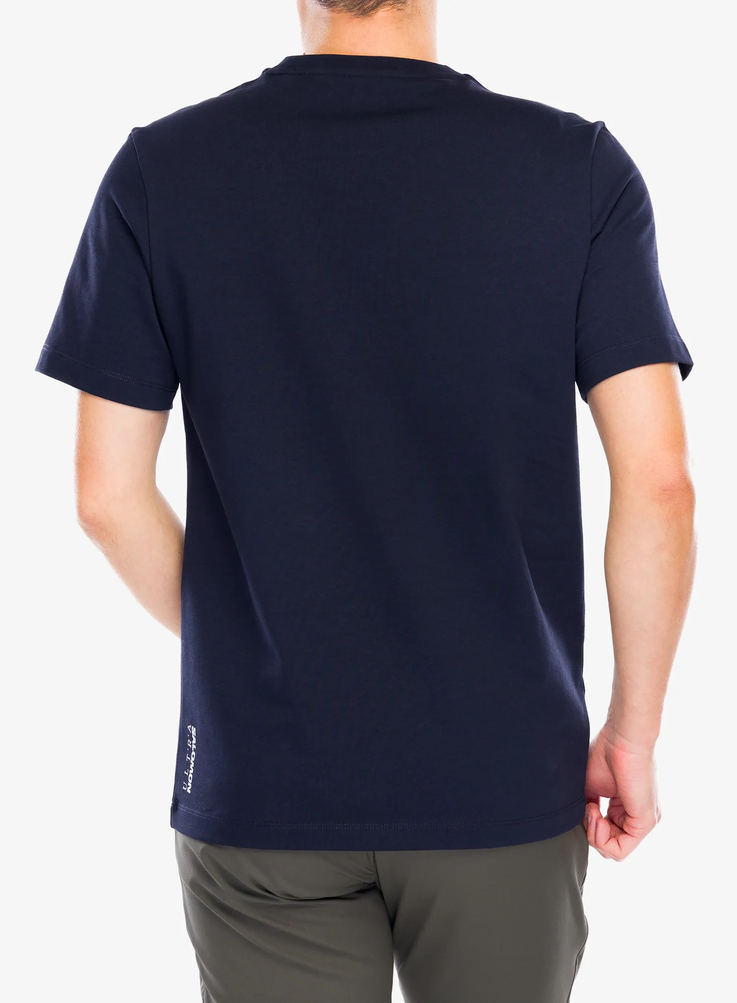 T-Shirt mit Aufdruck Salomon Ultra S/S Tee - night sky