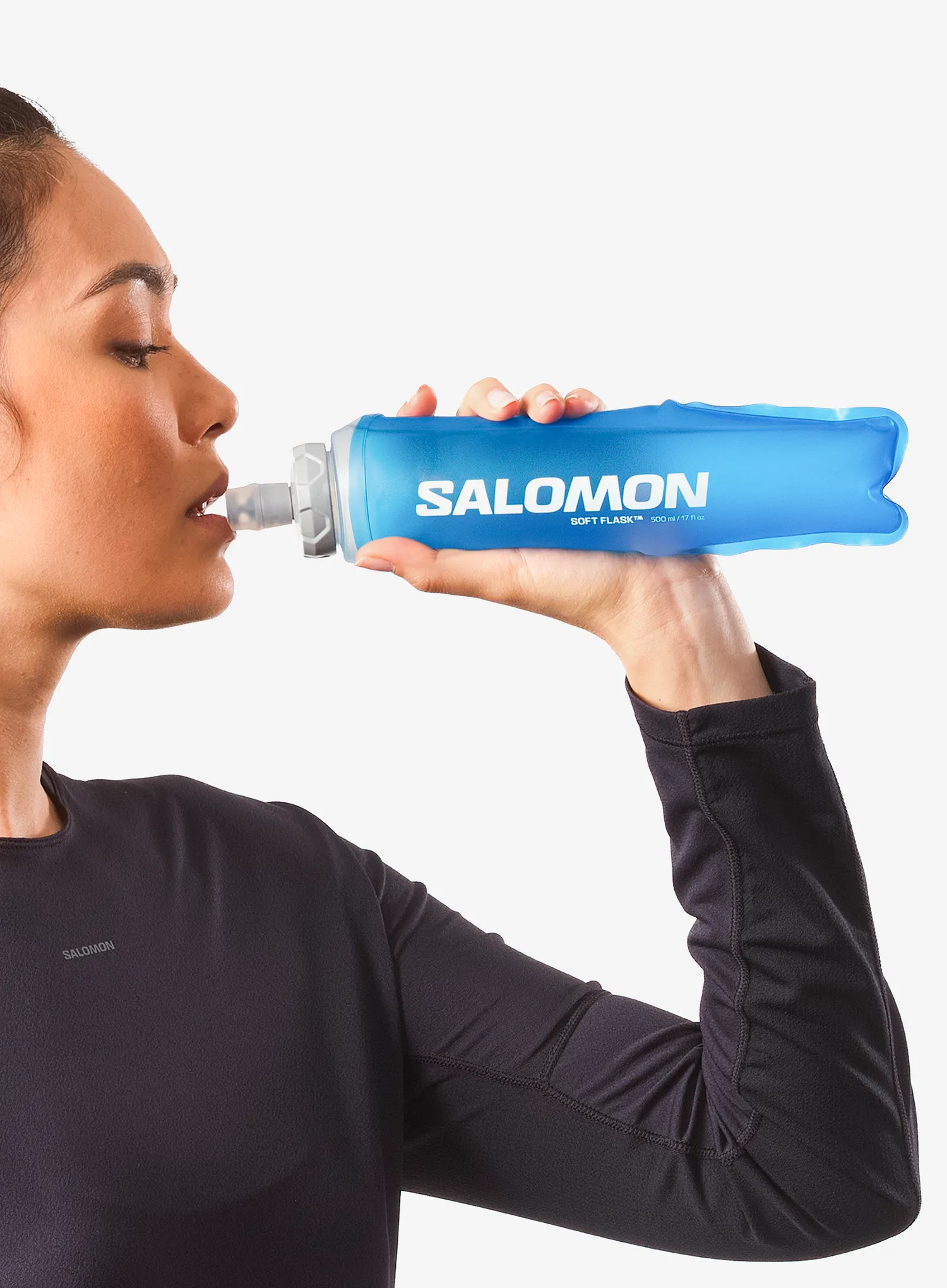 Soft-Flask Salomon Soft Flask 500ml 17oz Ult - clear blue