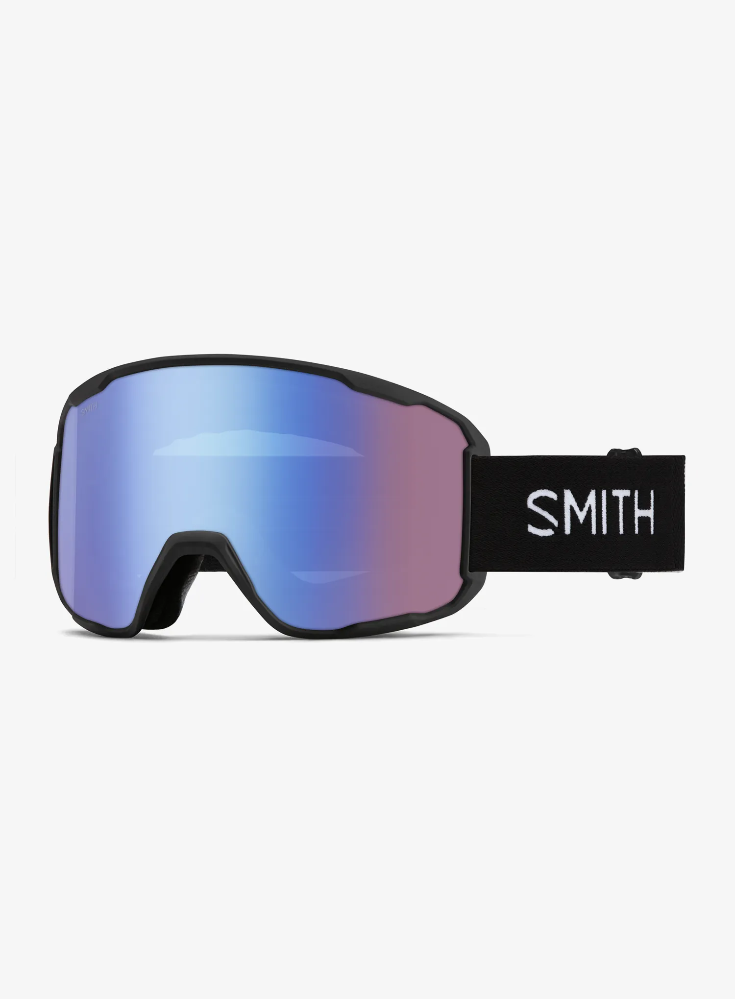 Skibrille Smith Preview - black/storm blue sensor mirror