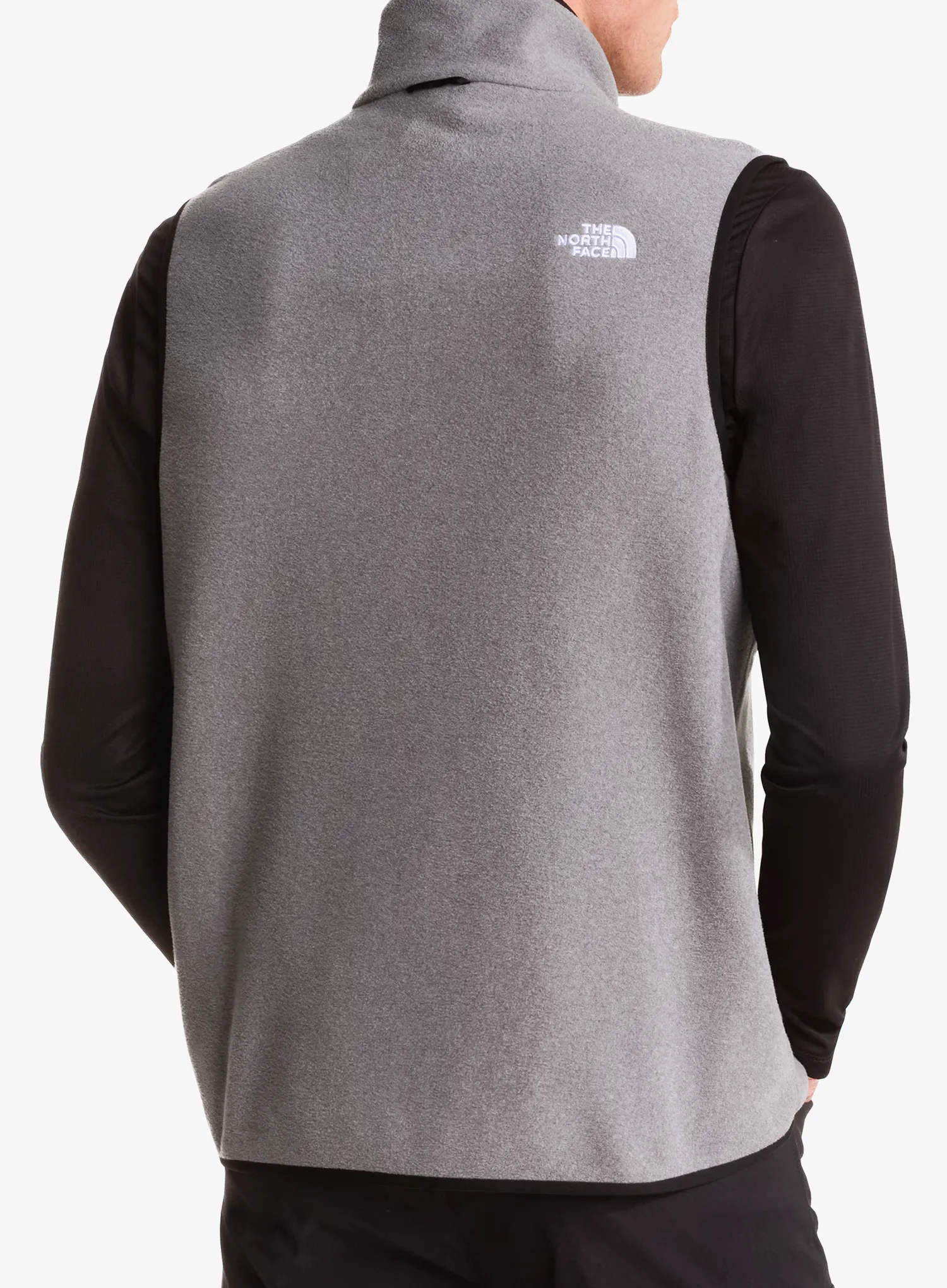 Weste The North Face Glacier Fleece Vest - mid grey heather