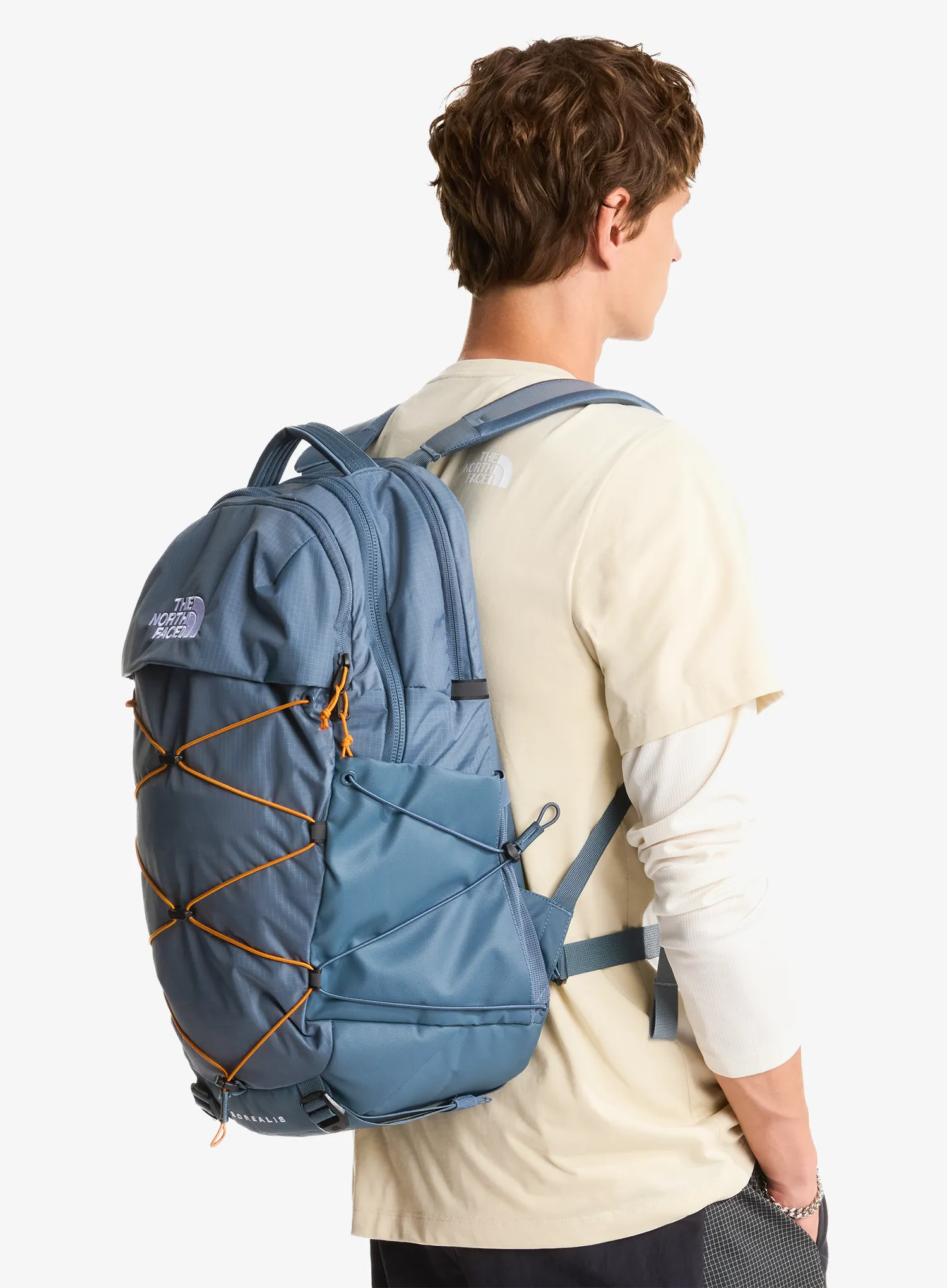Sportrucksack The North Face Borealis - granite grey/dust orange