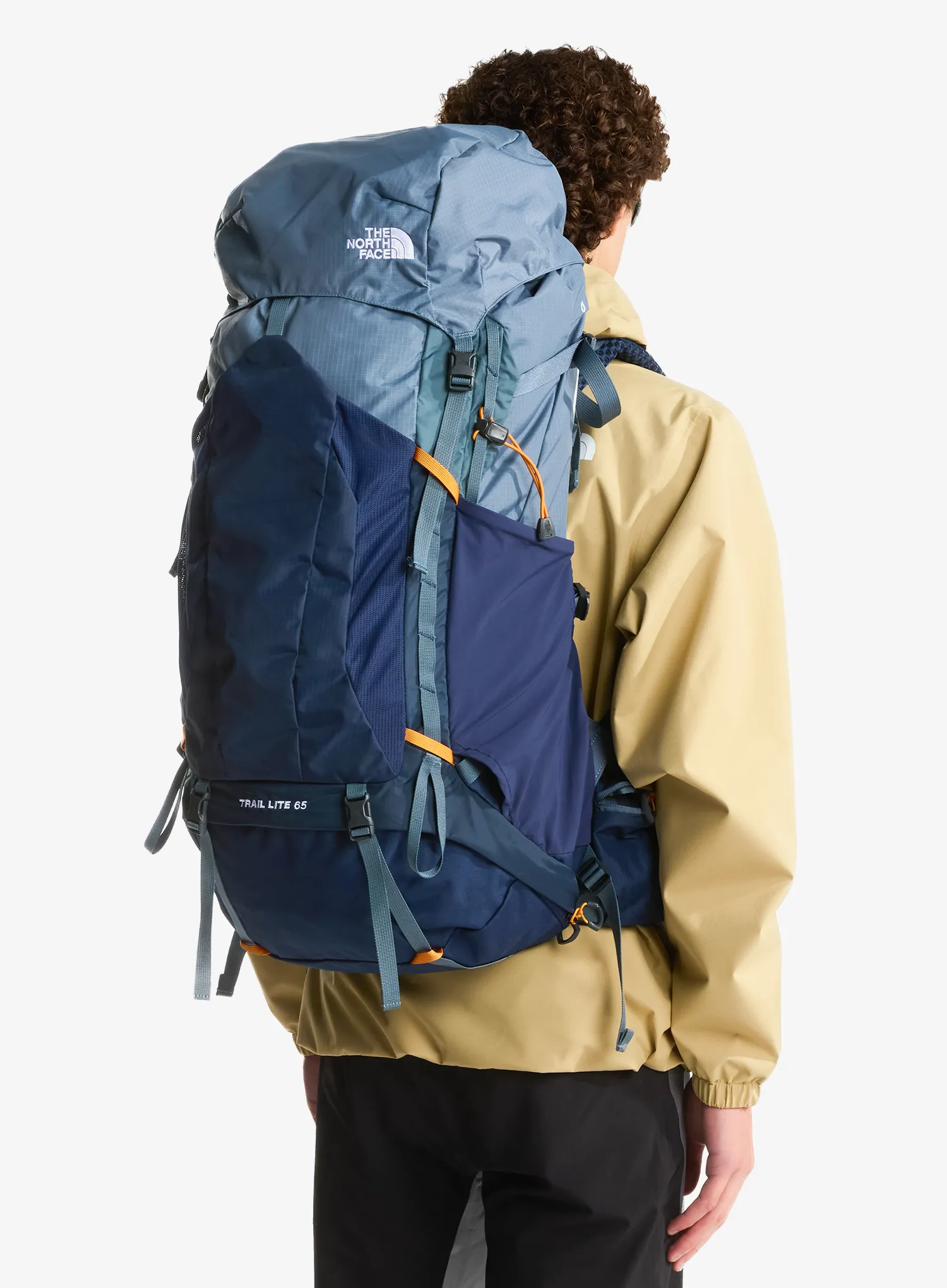 Trekkingrucksack The North Face Trail Lite 65 - granite grey/navy