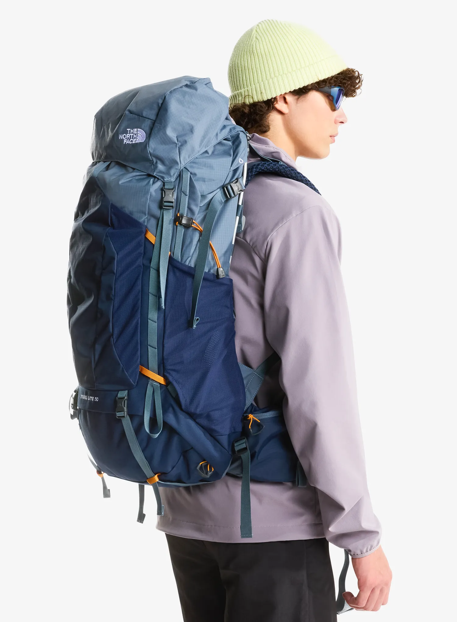 Wanderrucksack The North Face Evolution 50 - granite grey/navy