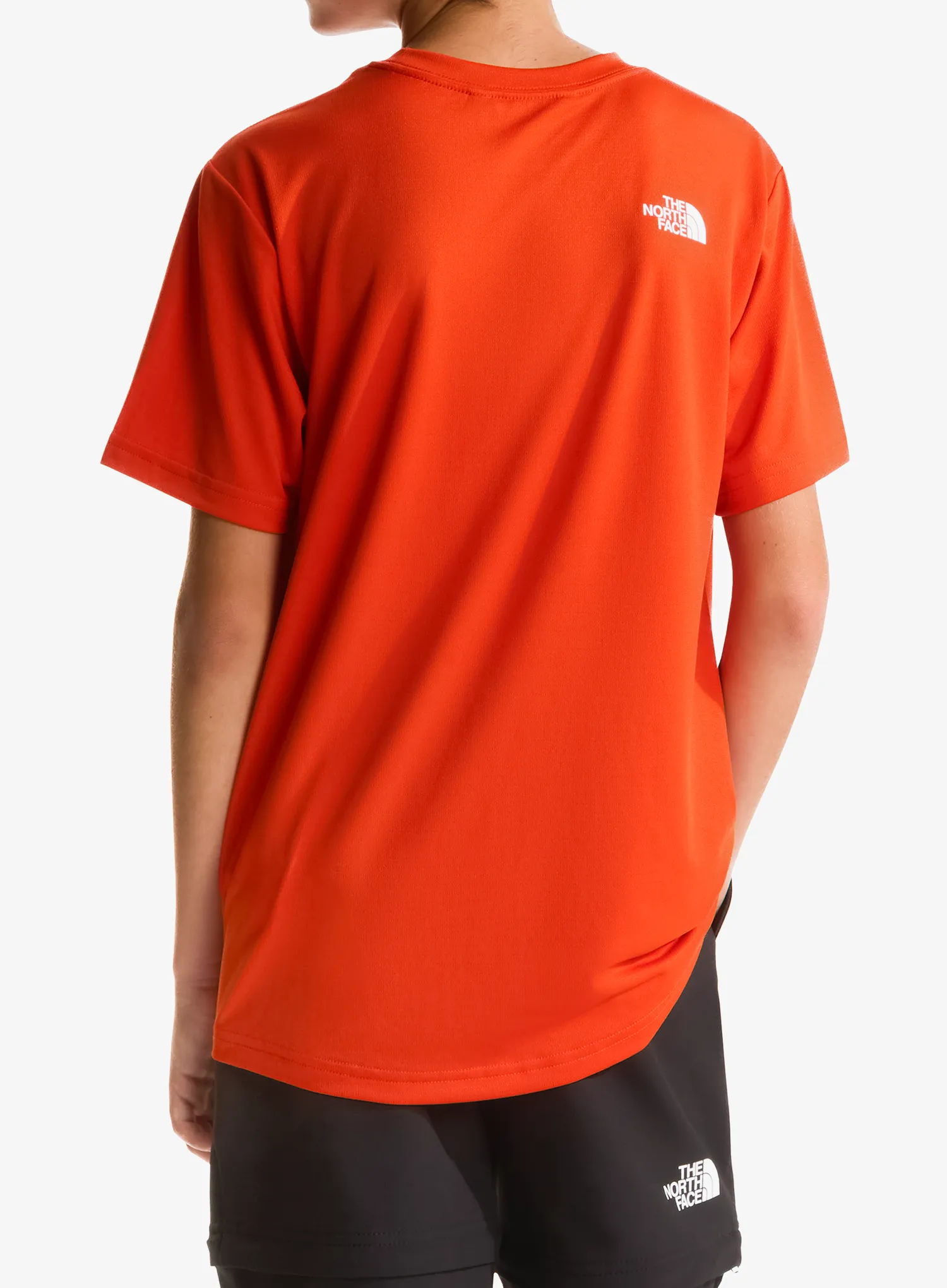 Shirt Kinder The North Face New 24/7 S/S Tee - lava red