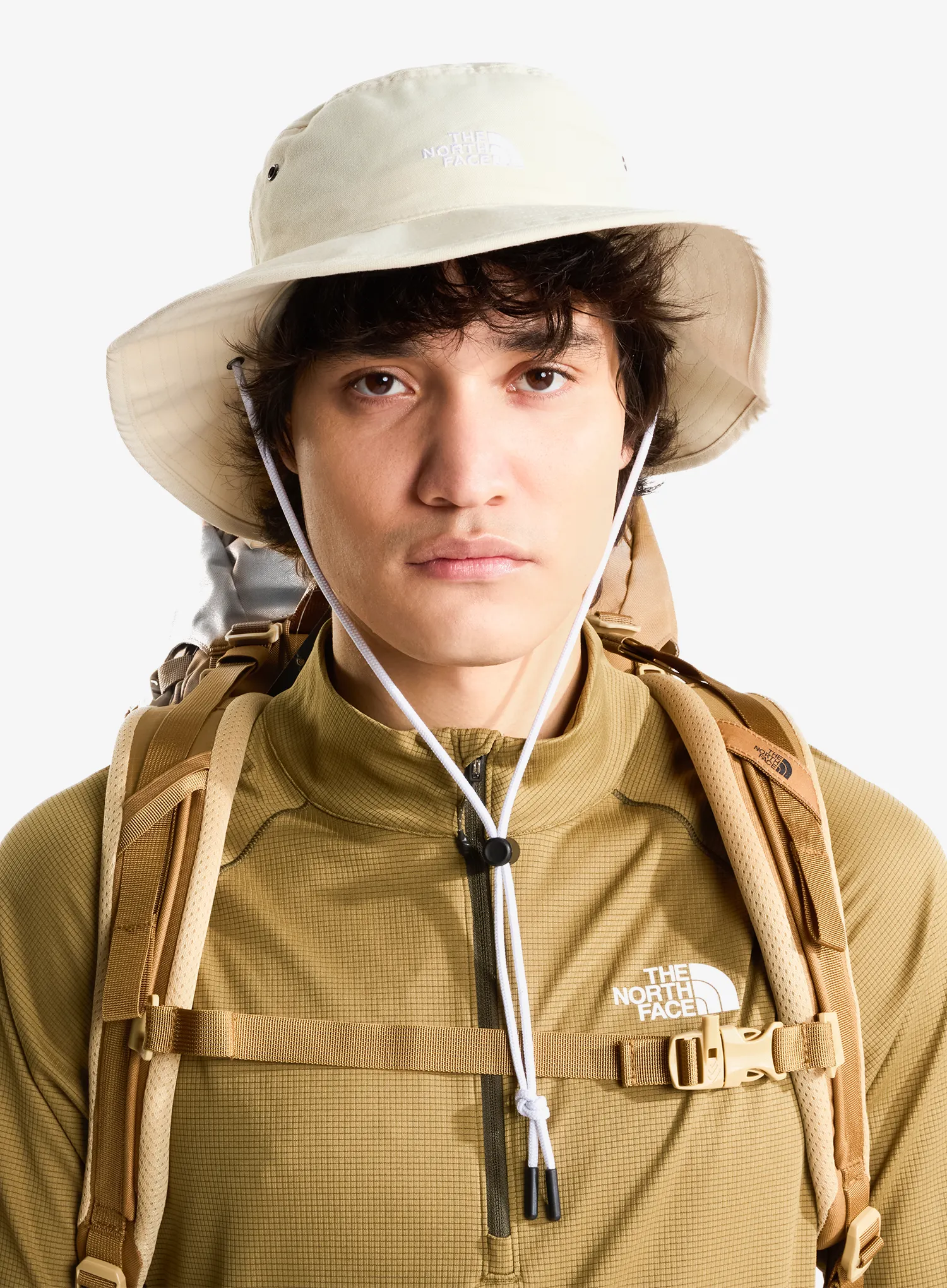 Hut The North Face Recycled 66 Brimmer - desert stone