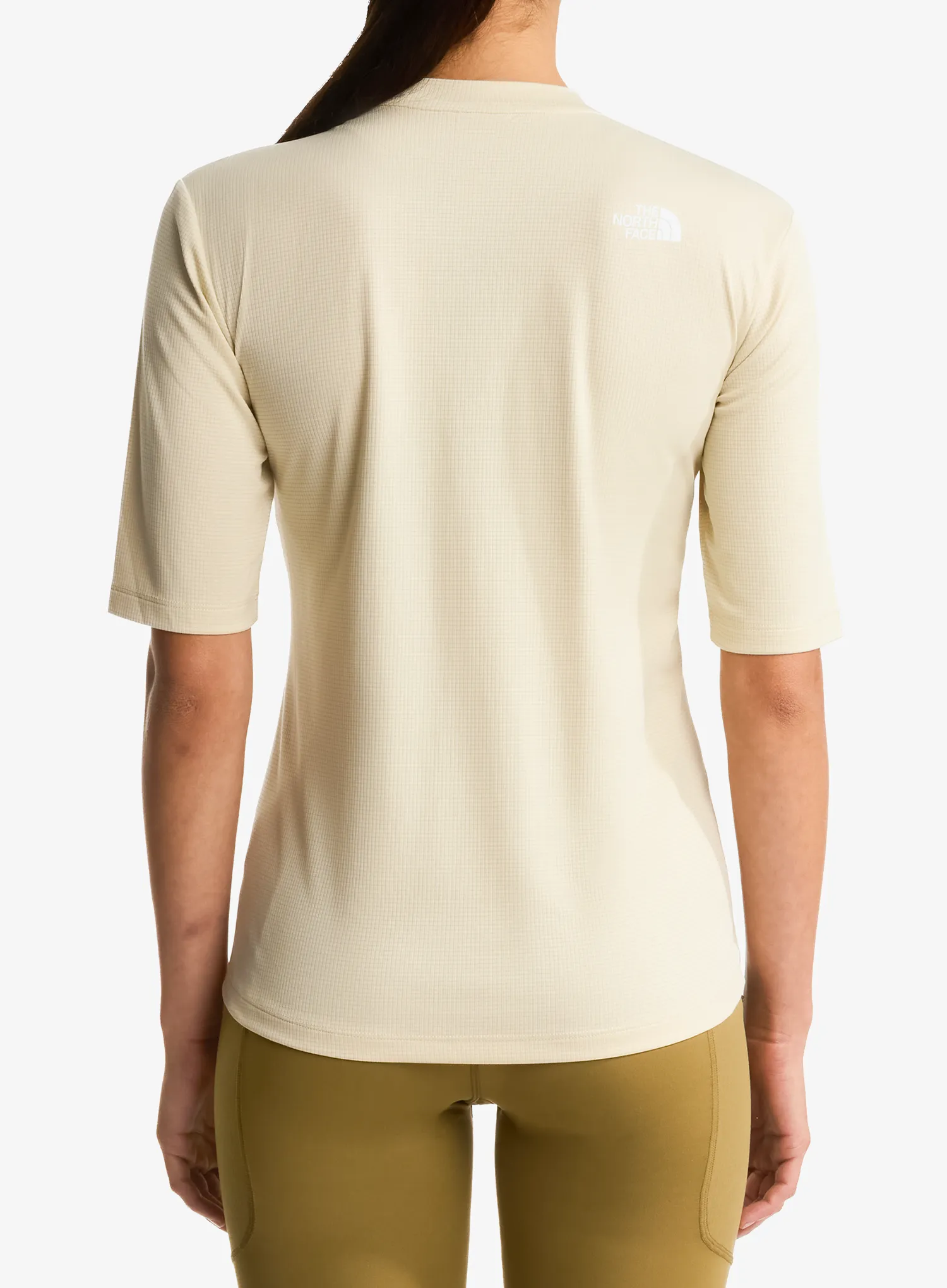 Shirt Damen The North Face Shadow Short Sleeve T-Shirt - desert stone