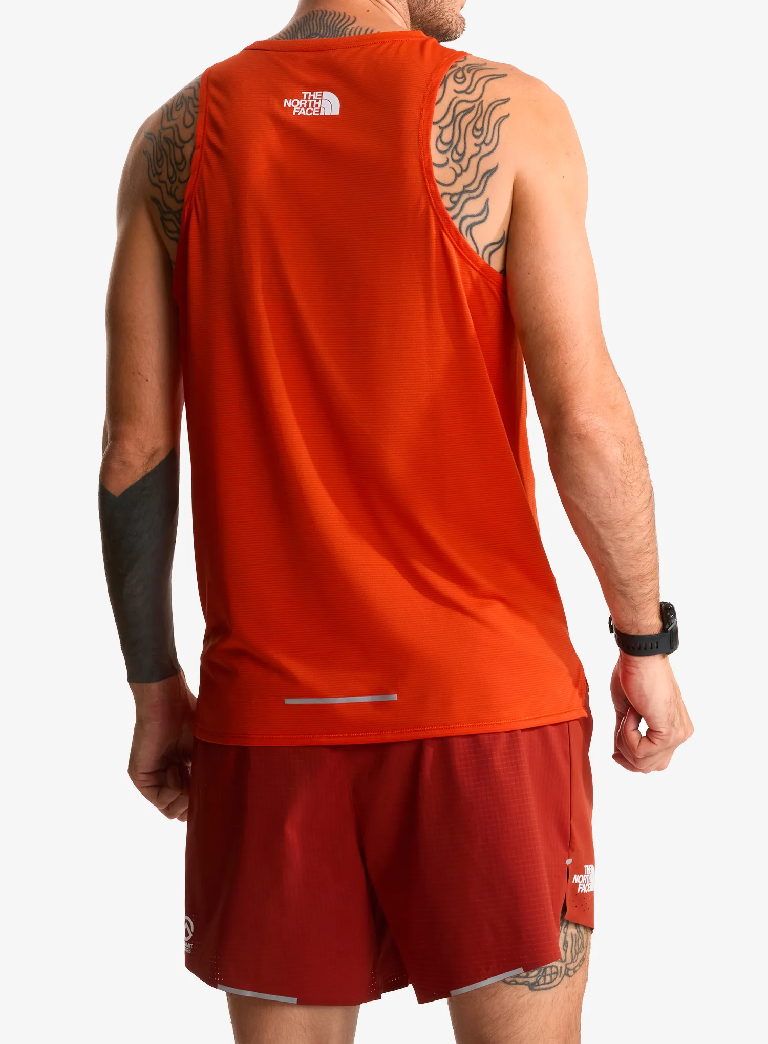 Herren-Top The North Face Summit High Trail Tank - lava red
