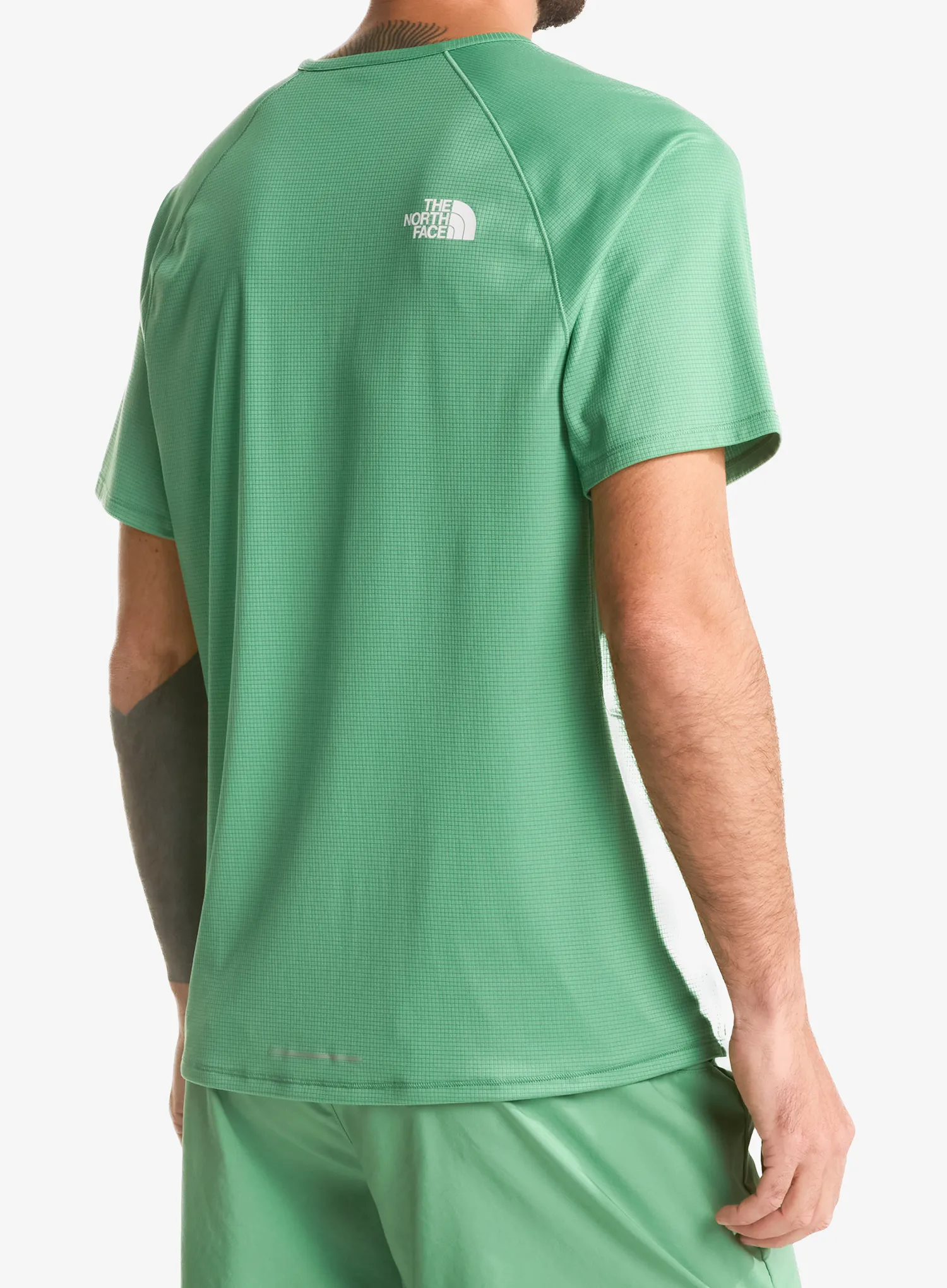 Laufshirt The North Face Sunriser S/S - dimmed algae