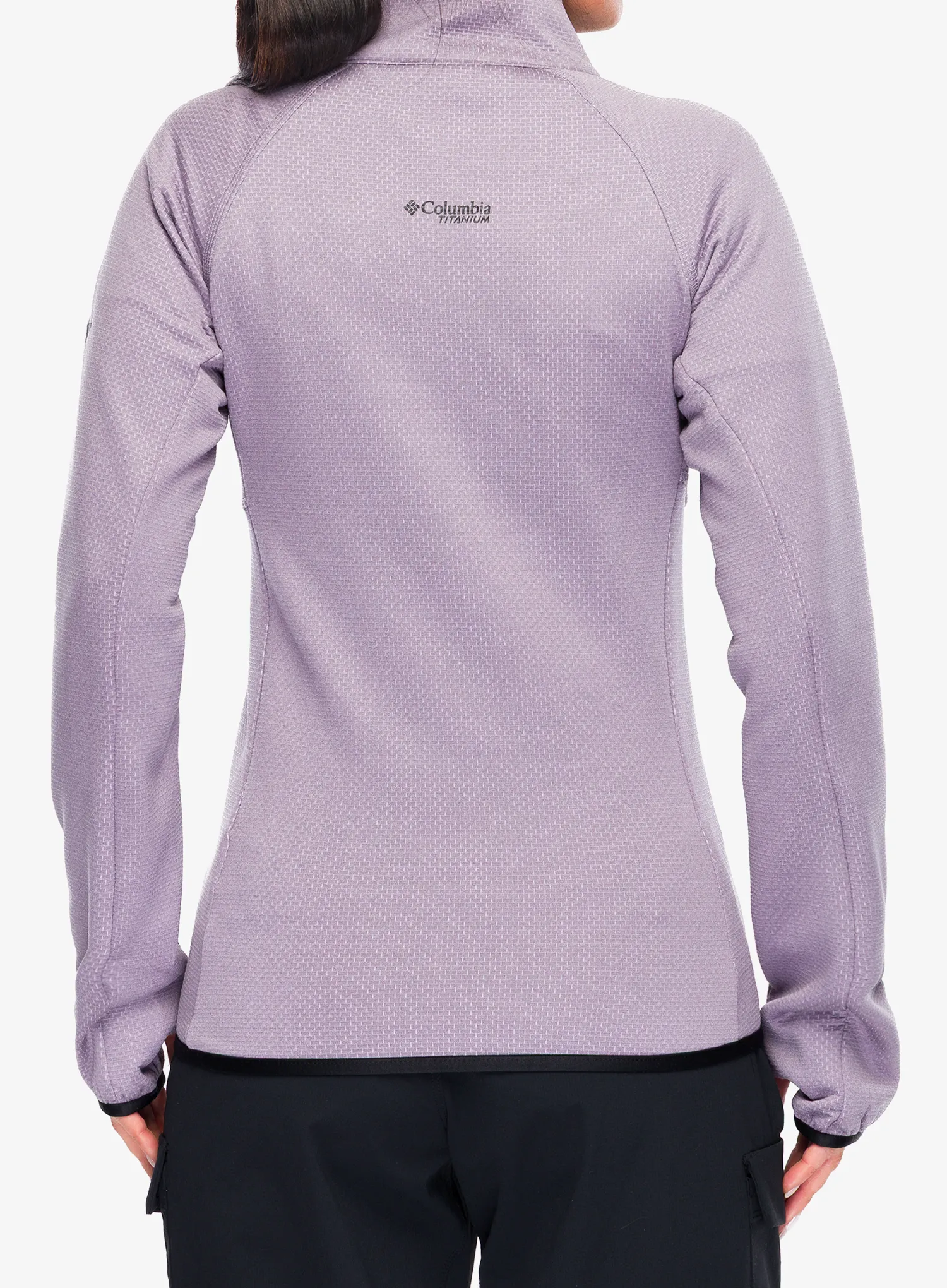 Pullover mit Reißverschluss Damen Columbia Triple Canyon Grid Fleece Full Zip - shale purple
