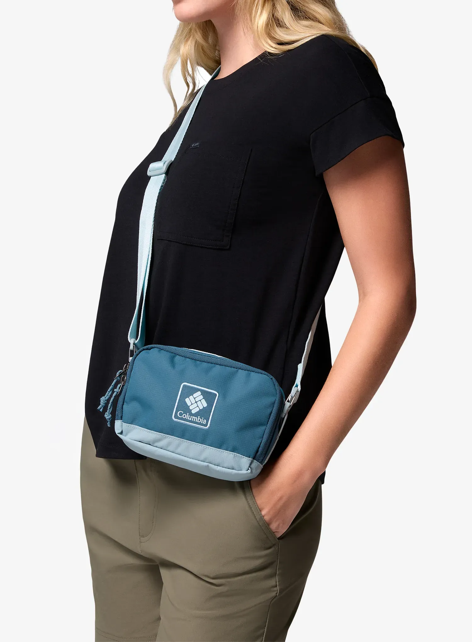 Brustbeutel Columbia Trail Traveler Crossbody Bag - everblue/crs blue/marine light