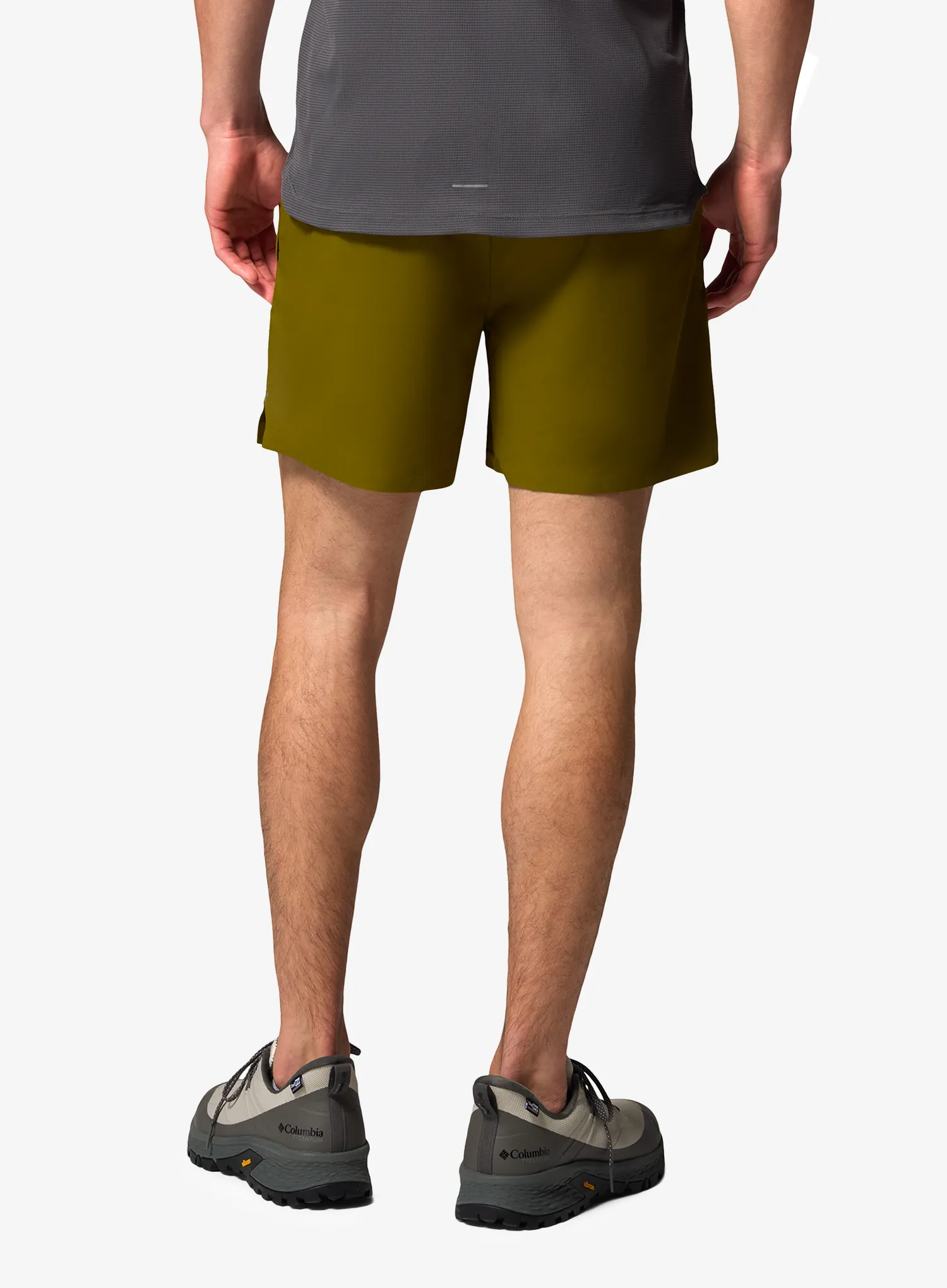 Shorts Herren Columbia Stealth Spring Lined Short - mossy green