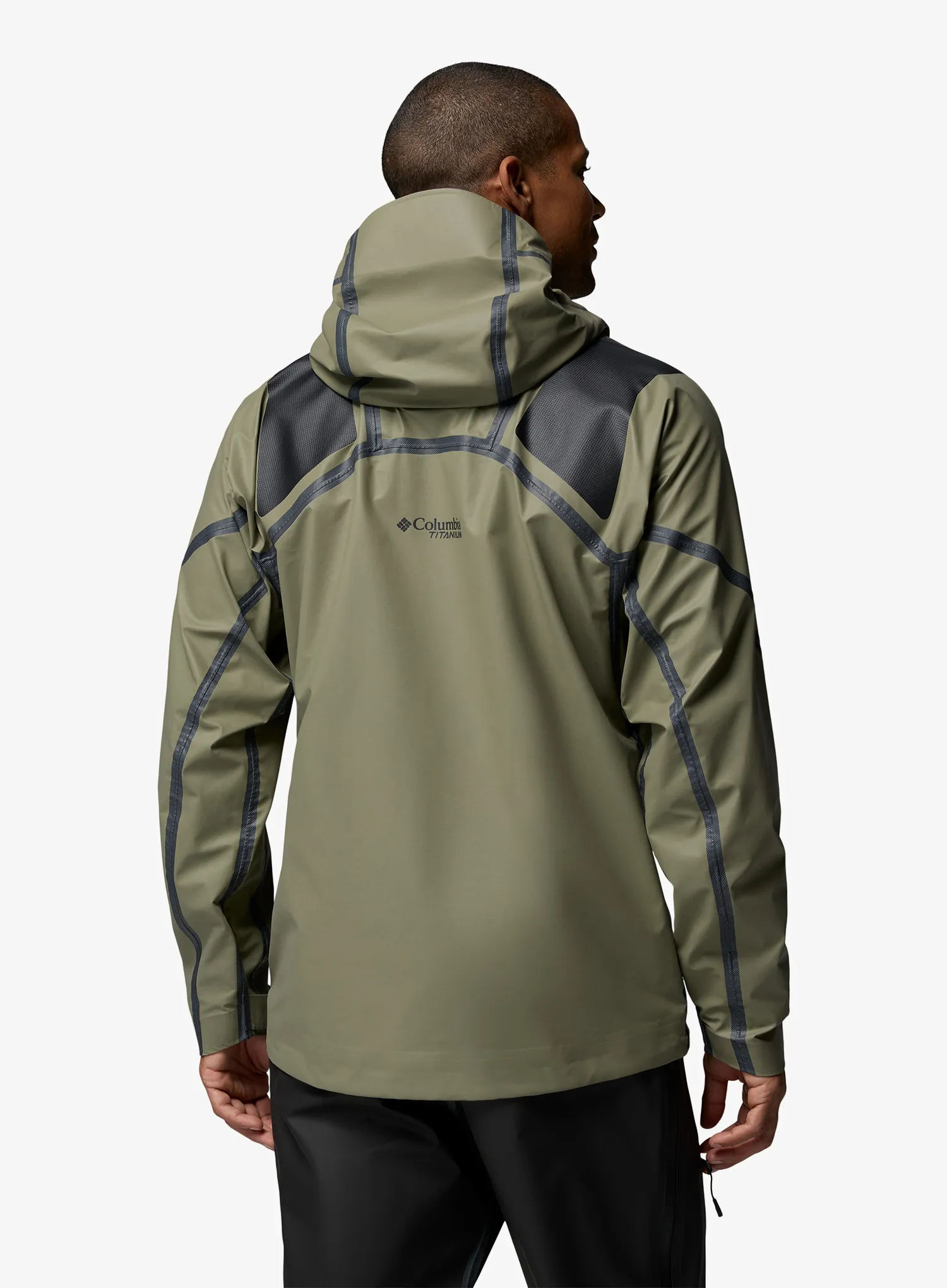 Regenjacke Columbia Whistler Peak Shell - stone green