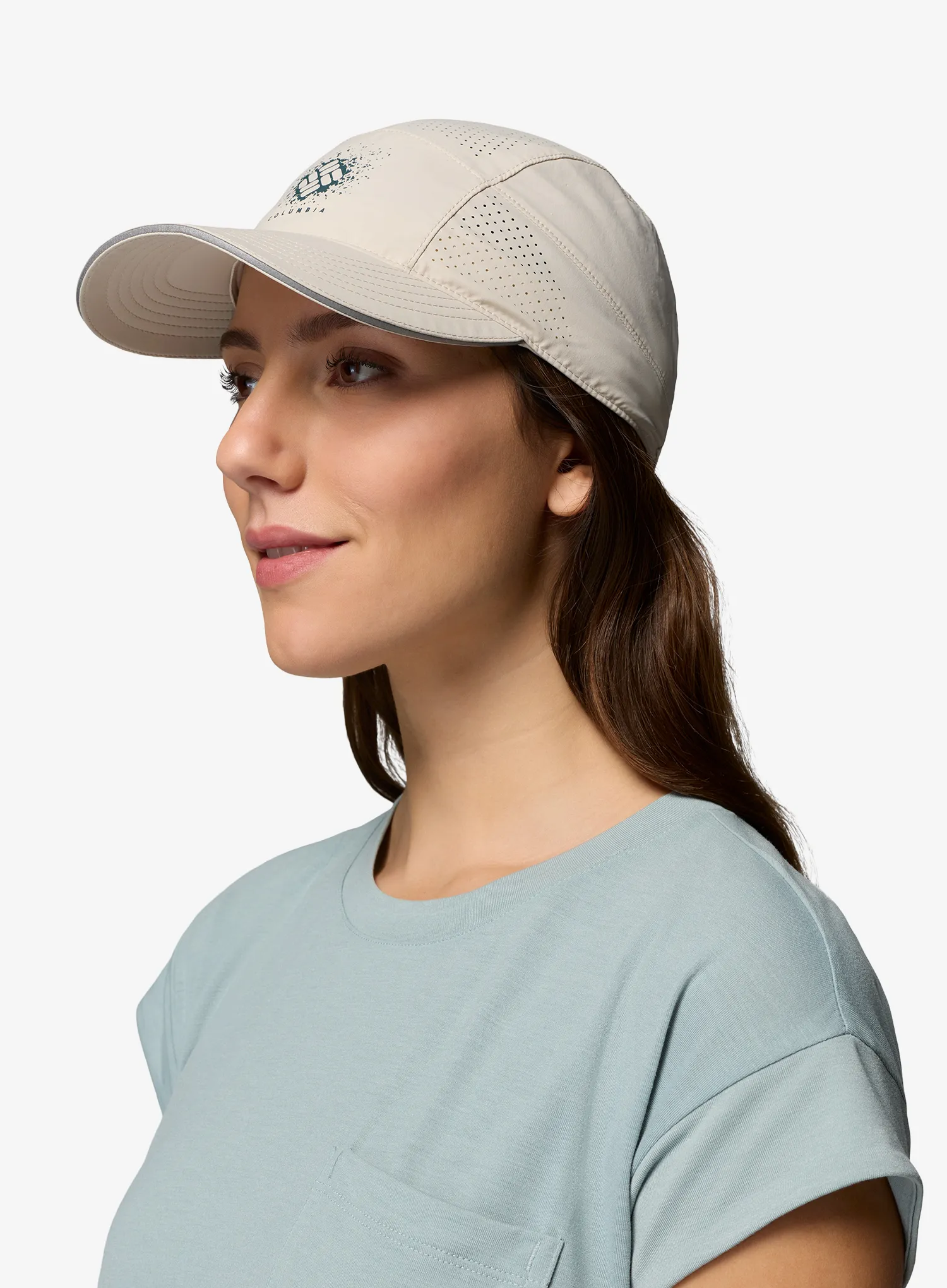 Cap Columbia Speed Trail Ball Cap - dark stone/gem splatter