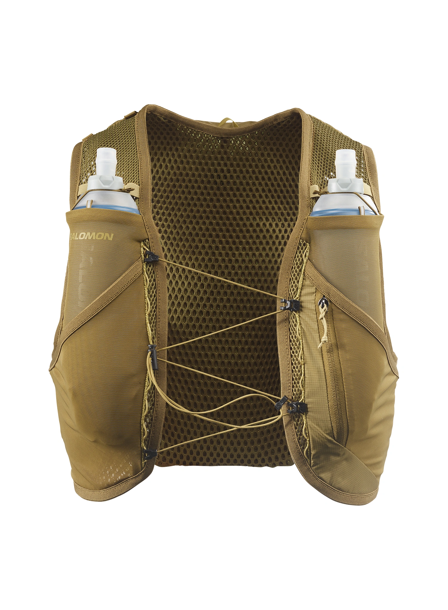 Laufweste Salomon Active Skin 8 Set - brilliant olive/willow
