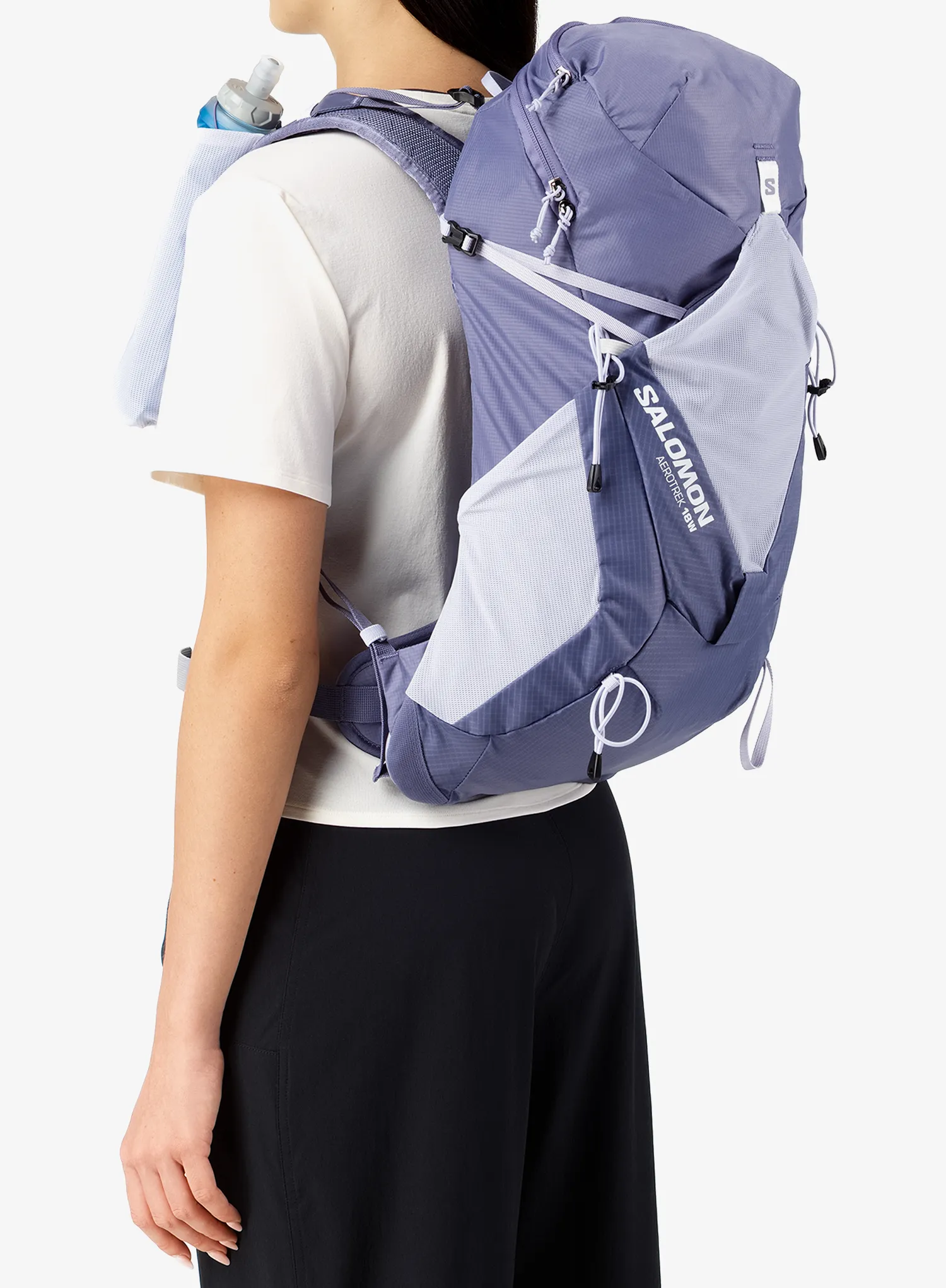 Rucksack Damen Salomon Aerotrek 18 - heron/cosmic sky/white