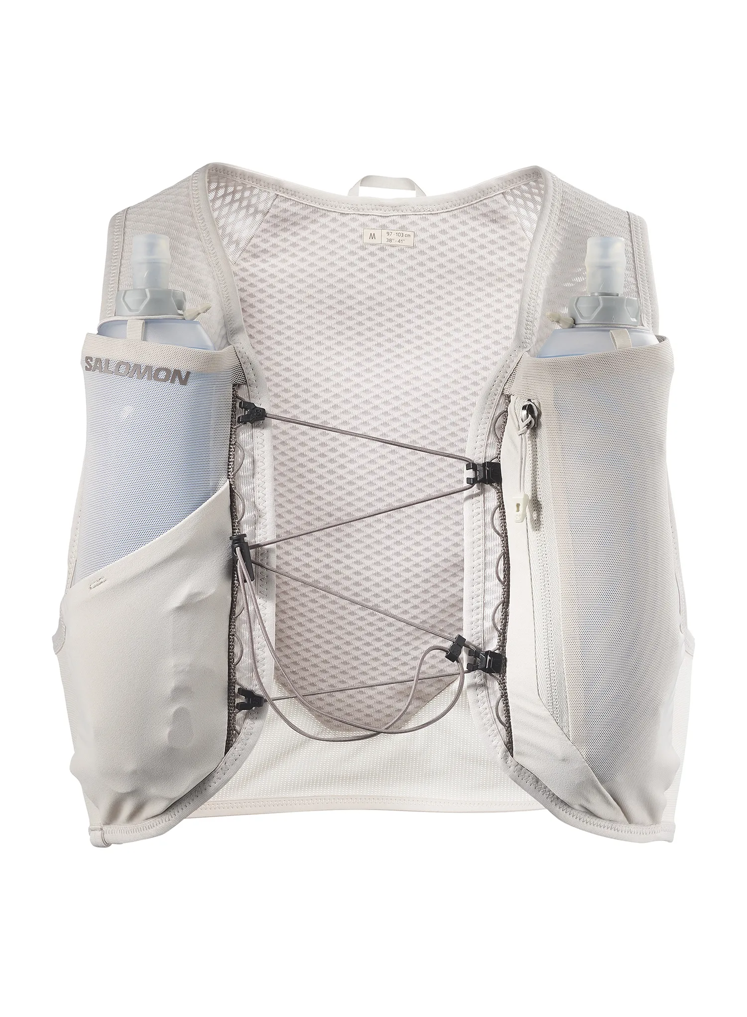 Laufweste Salomon Active Skin 4 Grvl Set - silver cloud/iron