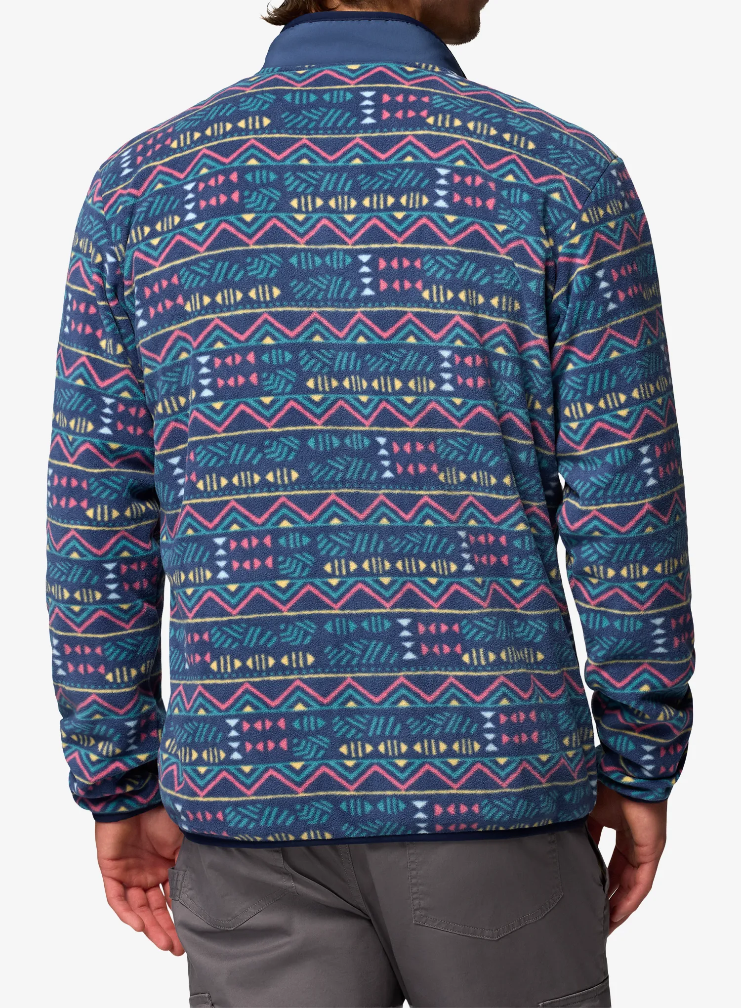 Fleecepullover Columbia Sequoia Grove Printed Full Zip - dark mountain/horizons
