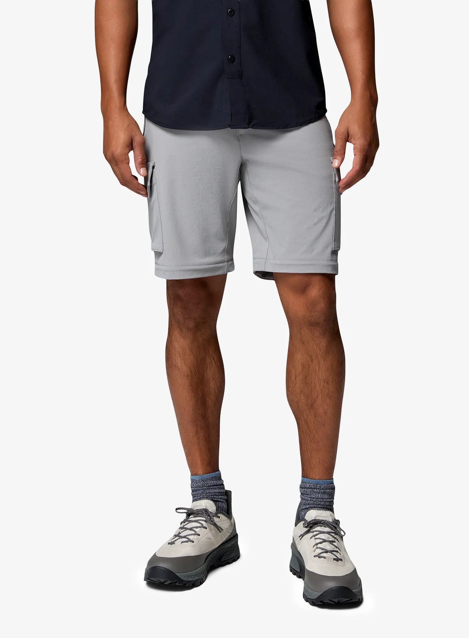 Outdoorhose Herren Columbia Silver Ridge Elite Convertible Pant - ti titanium