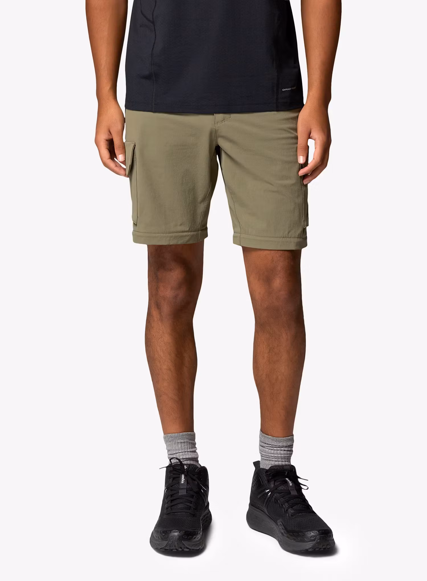Zip-Off Hose Herren Columbia Silver Ridge Elite Convertible Pant - stone green