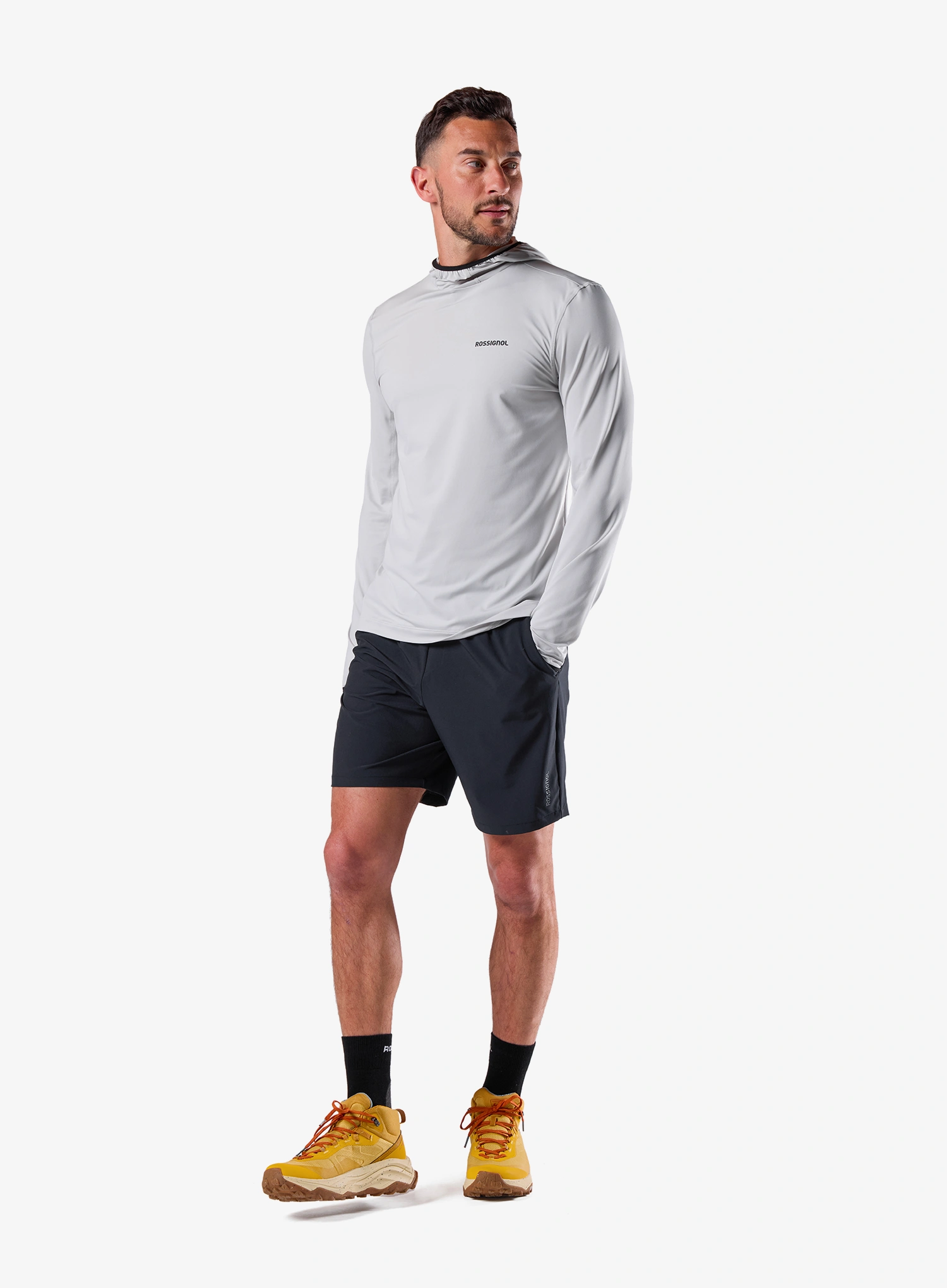 Laufshorts Rossignol Sidelhorn Short 7in - black