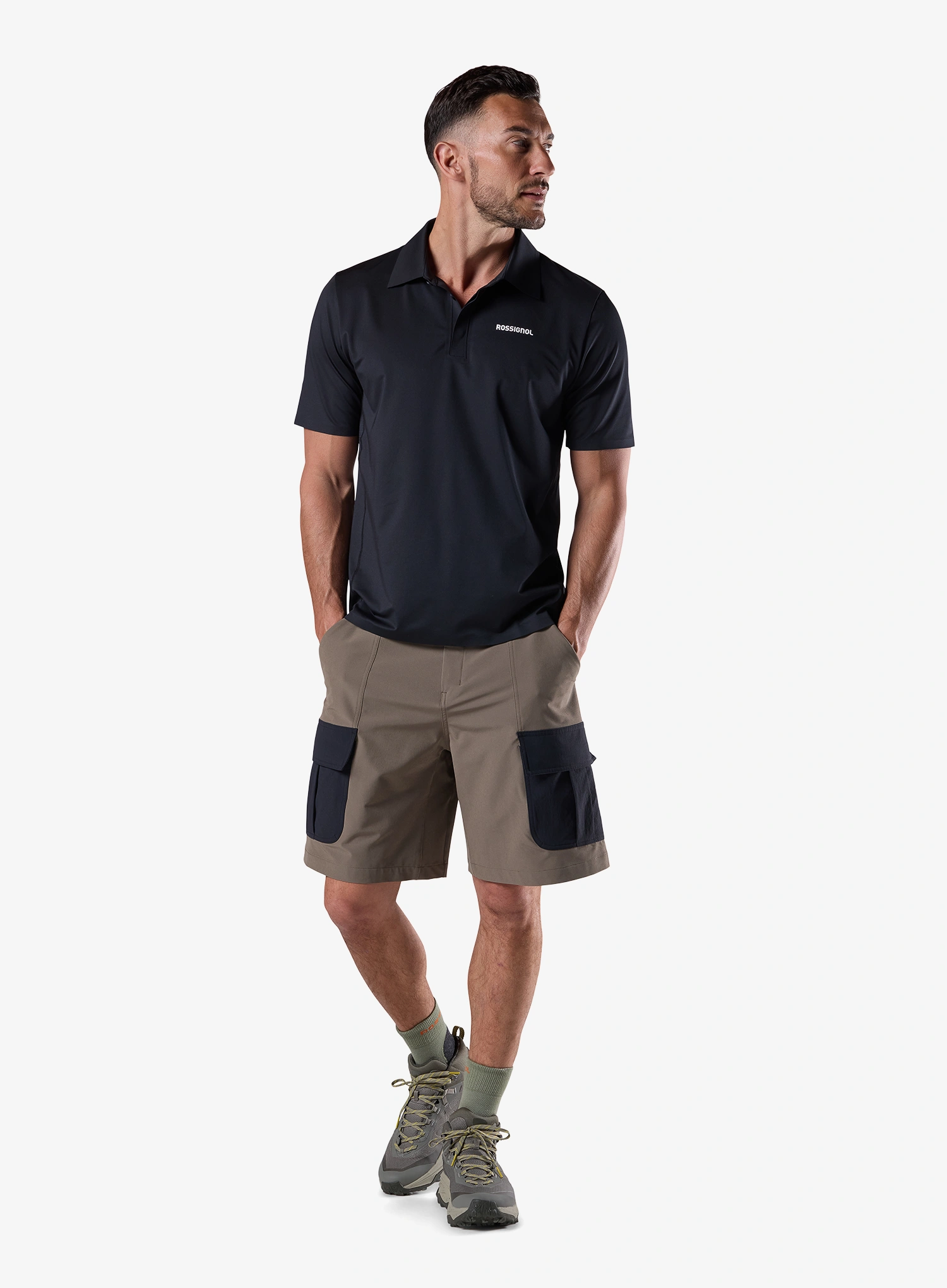 Polo-Shirt Herren Rossignol Lycian Polo - black