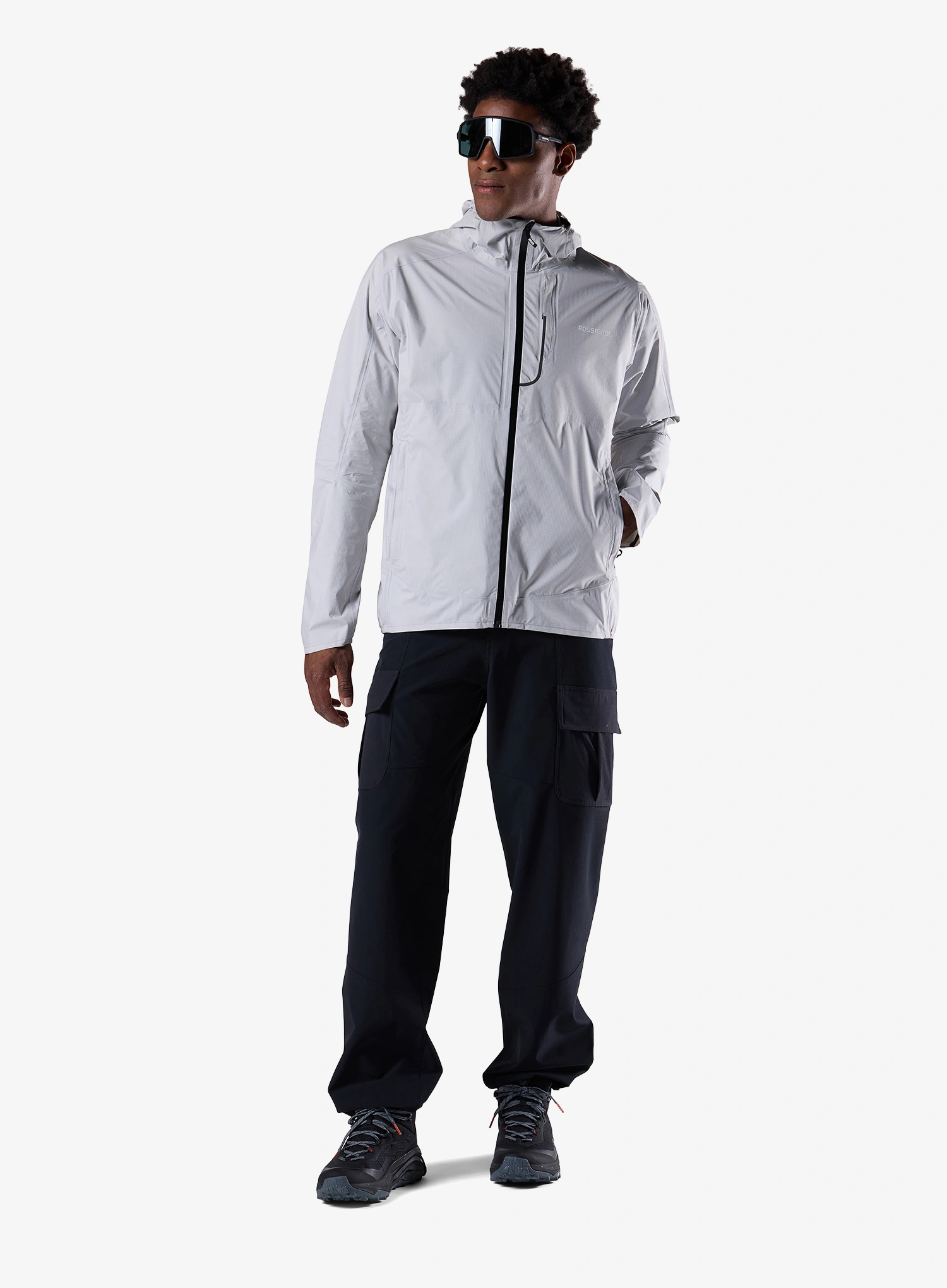 Regenjacke Rossignol Rainproof 2.5L Shell Jacket - light grey