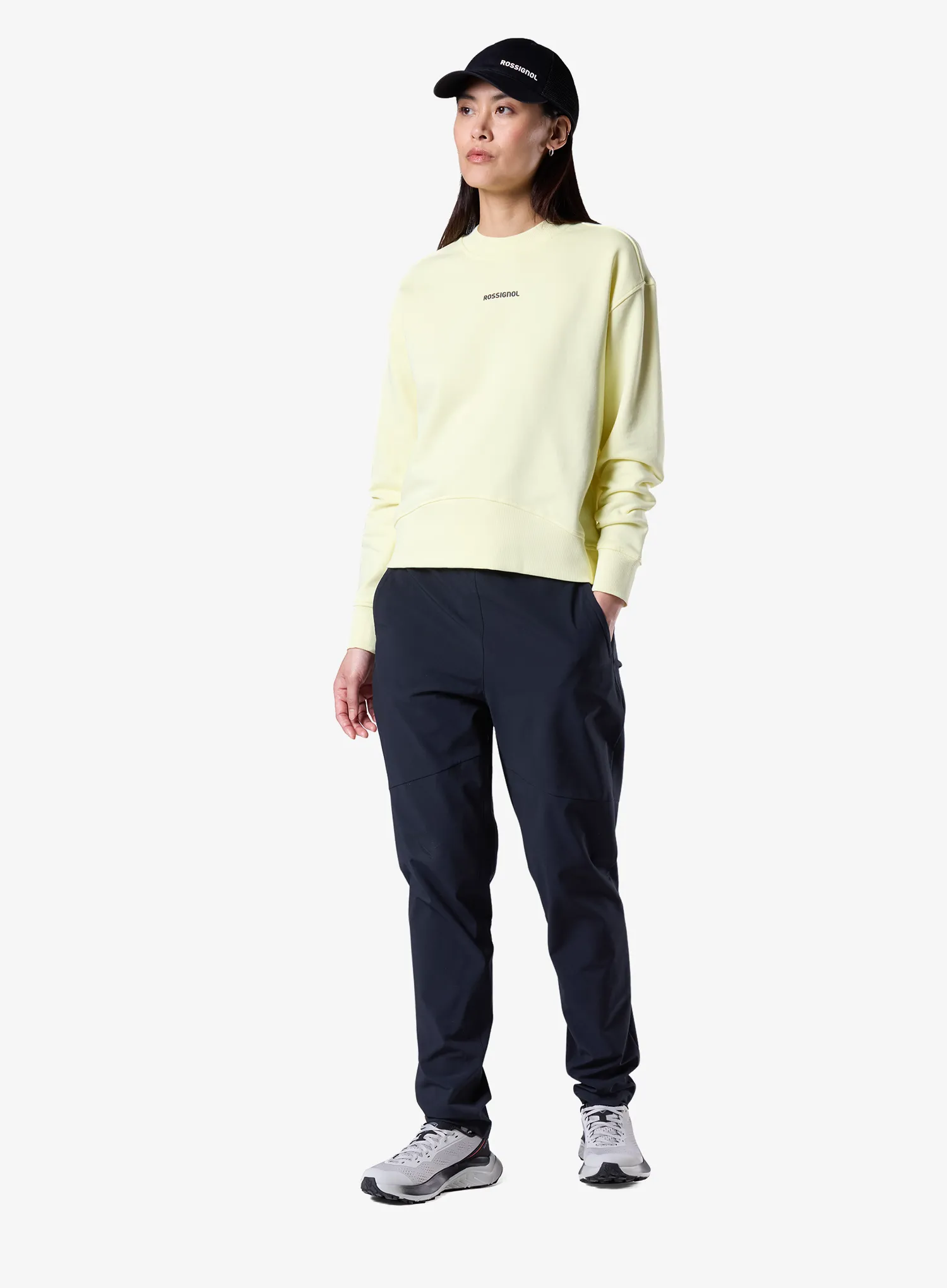 Pullover Damen Rossignol Logo Crewneck - wax yellow