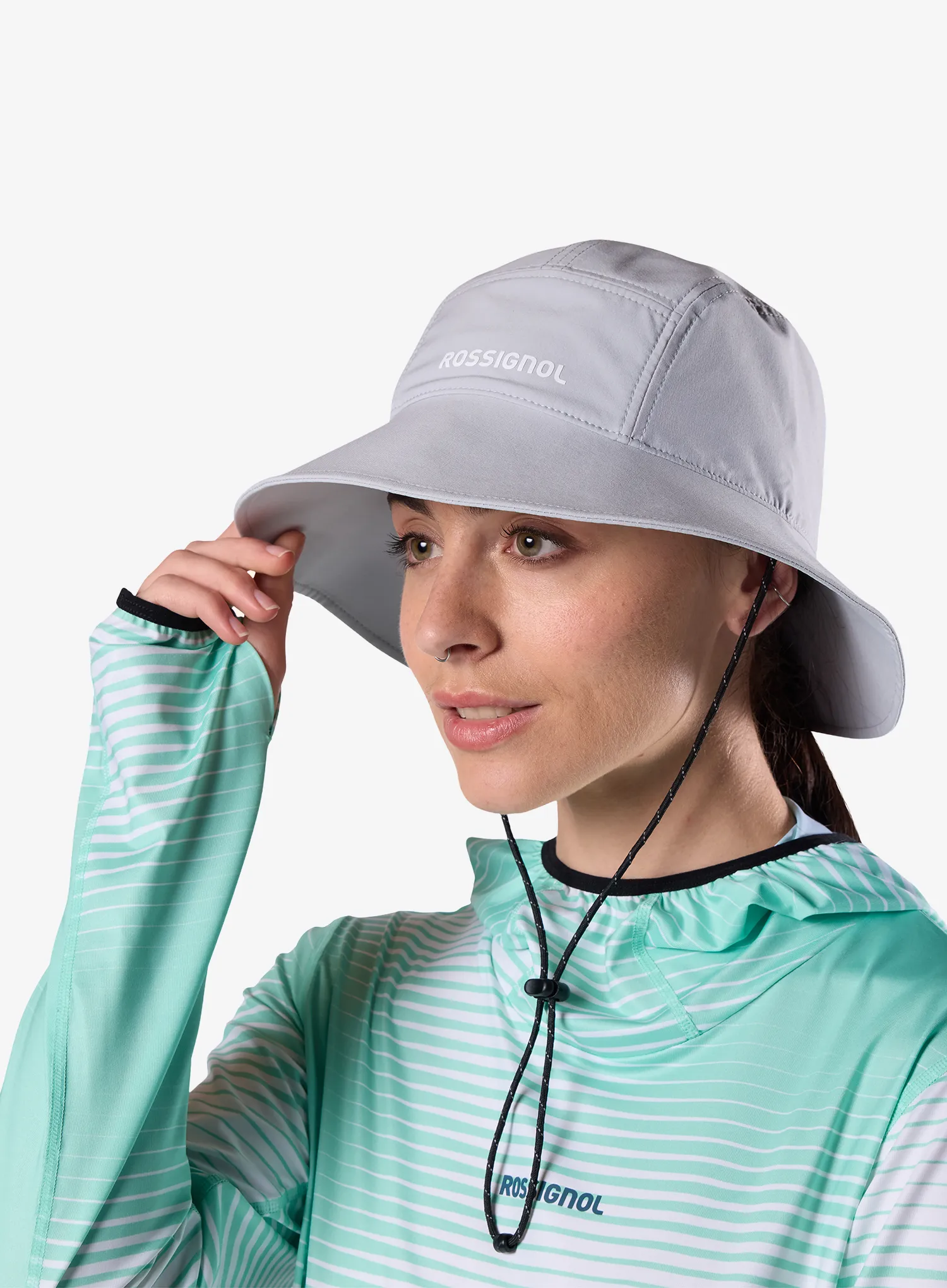 Hut Rossignol Hiking Hat - light grey