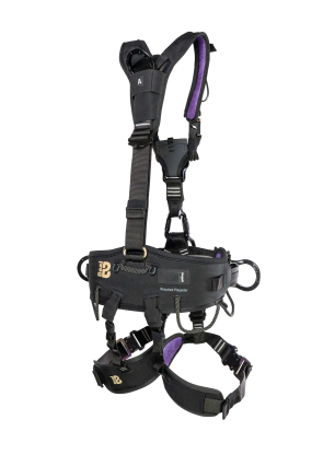 Industrieklettergurt Beal Solace Hold Up - purple