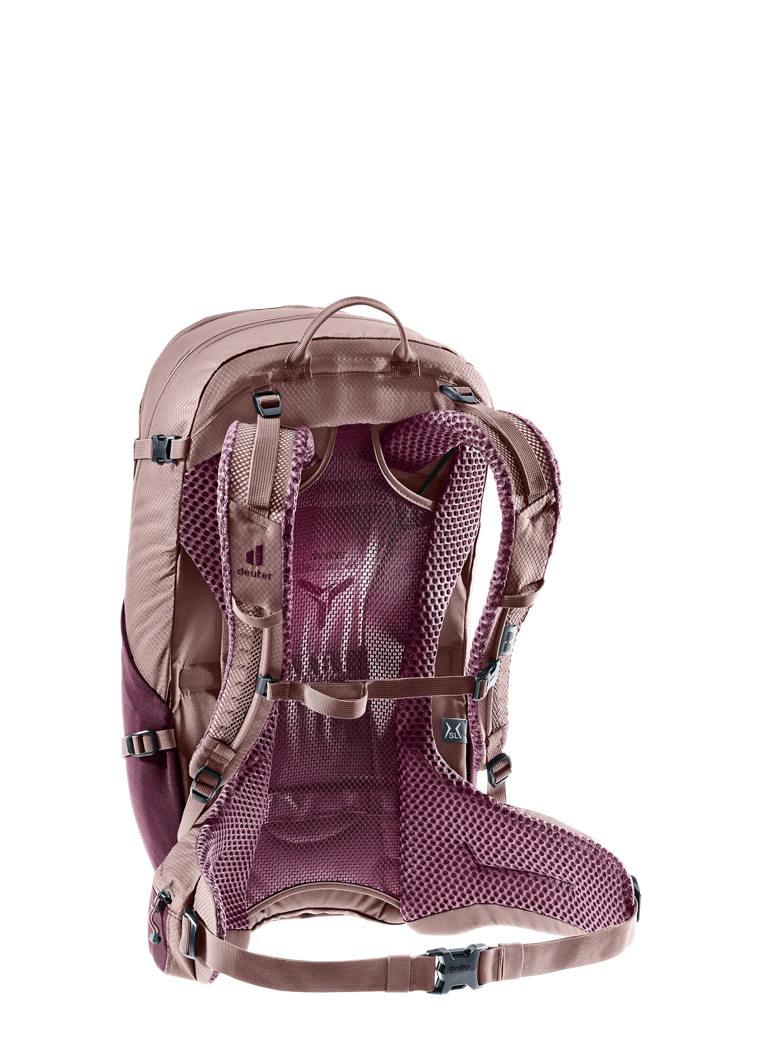 Wanderrucksack Damen Deuter Futura 25 SL - cassis/ashrose