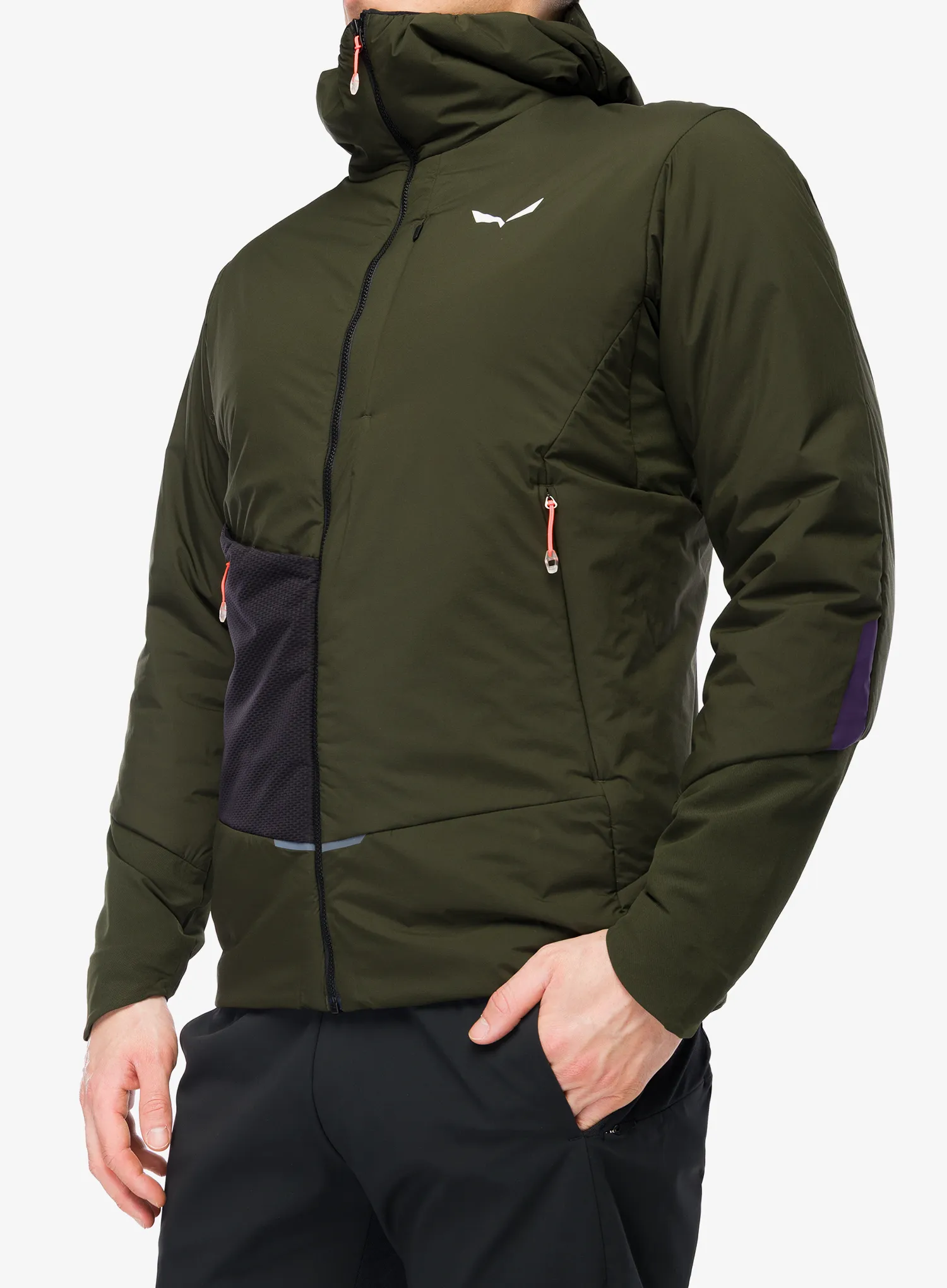 Hybridjacke Salewa Pedroc Tw Air Hyb Jacket - dark olive