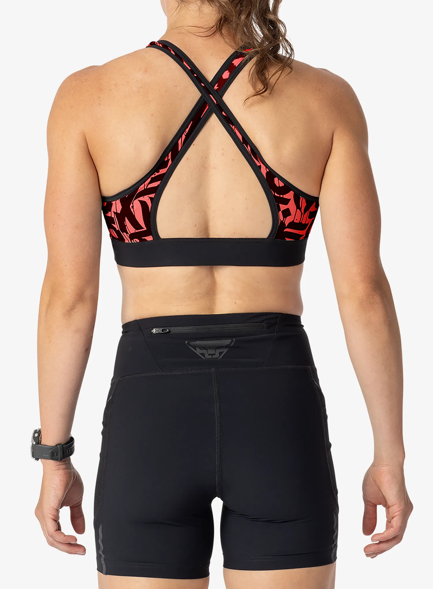 Sport-BH Dynafit Alpine Graphic Bra - ultra coral