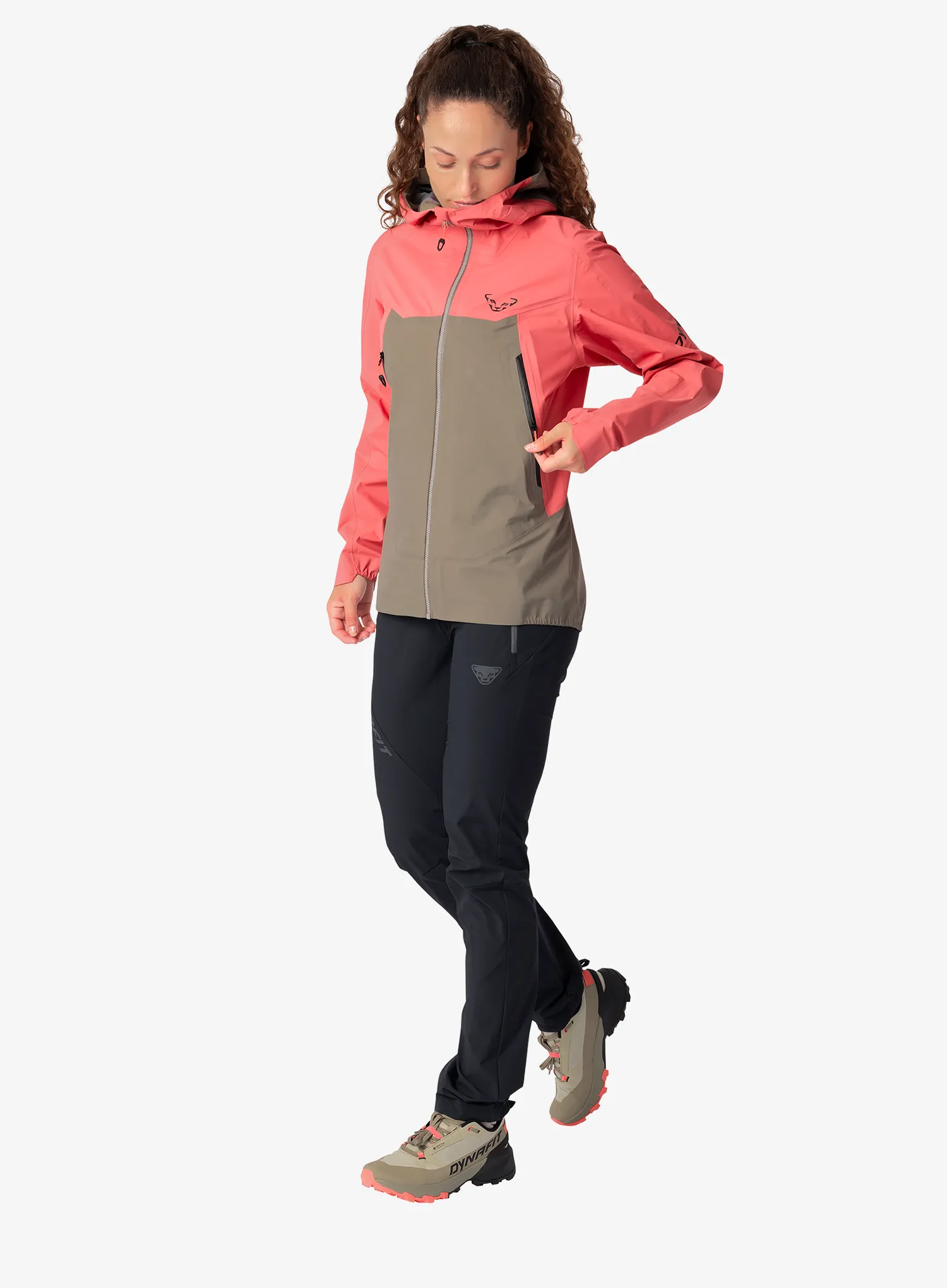 Regenjacke Damen Dynafit Transalper 3L Jacket - cabana
