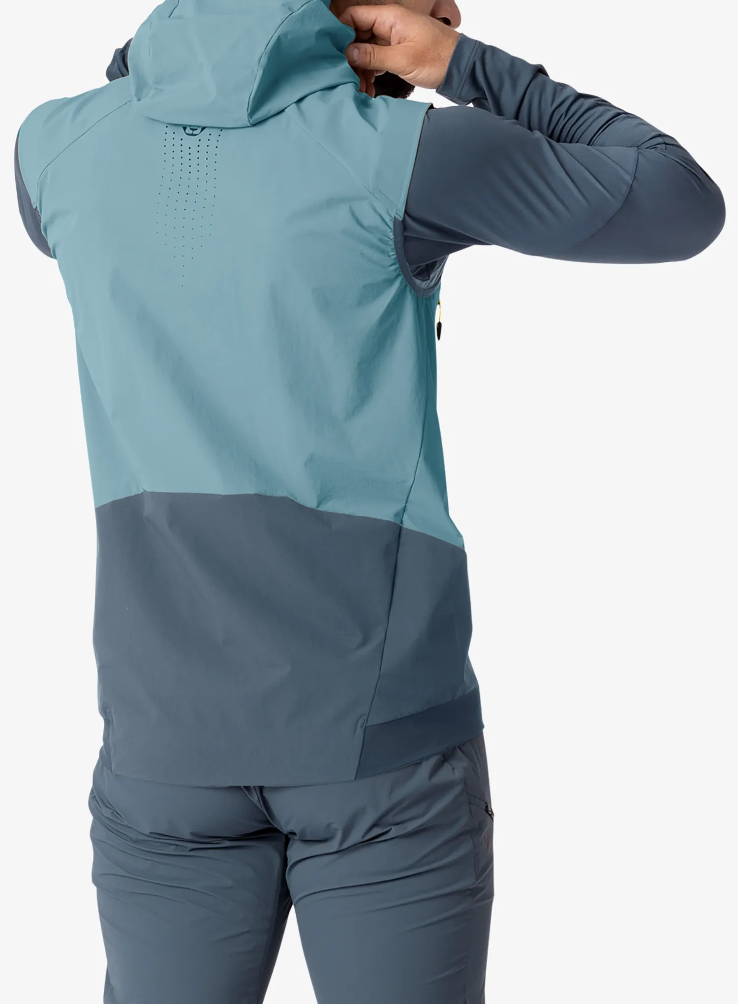 Weste Dynafit Transalper DST Vest - smoke blue