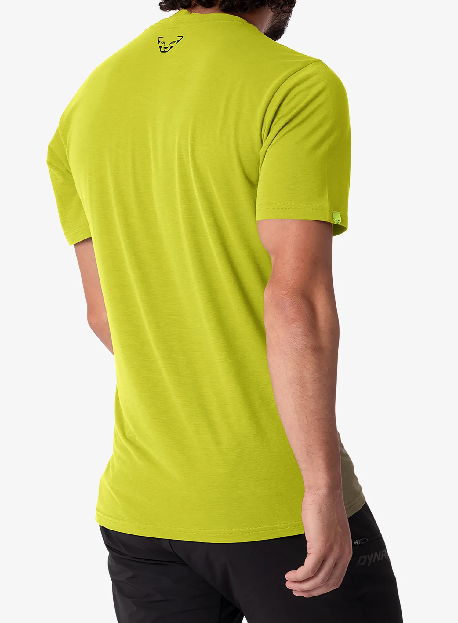 Funktionsshirt Dynafit Transalper Graphic S/S Tee - golden lime