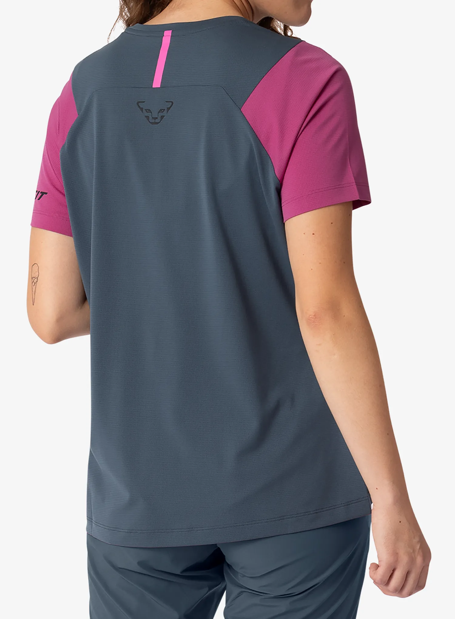Laufshirt Damen Dynafit Transalper S/S Tee - magenta