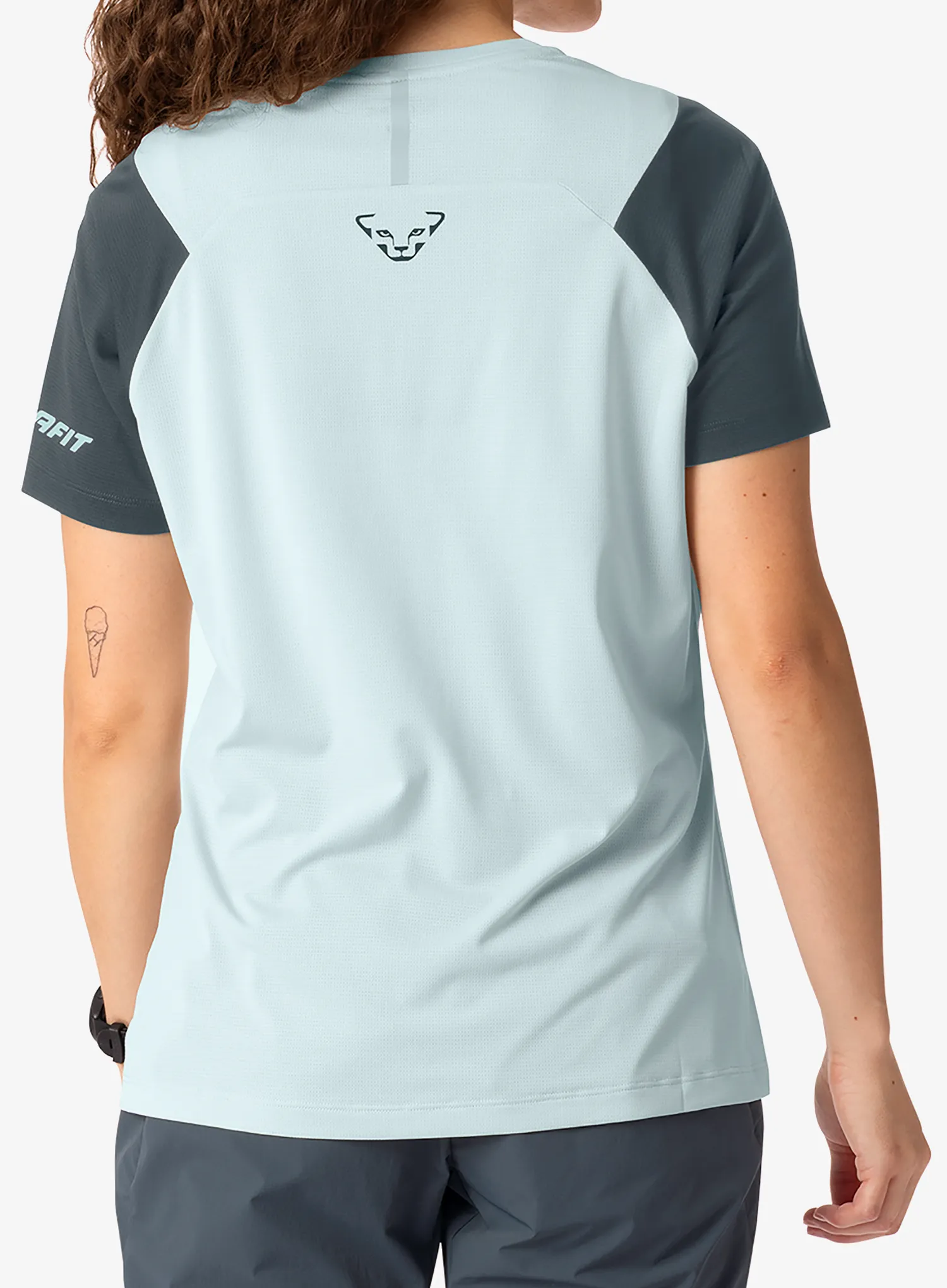 Funktionsshirt Damen Dynafit Transalper S/S Tee - cloud blue