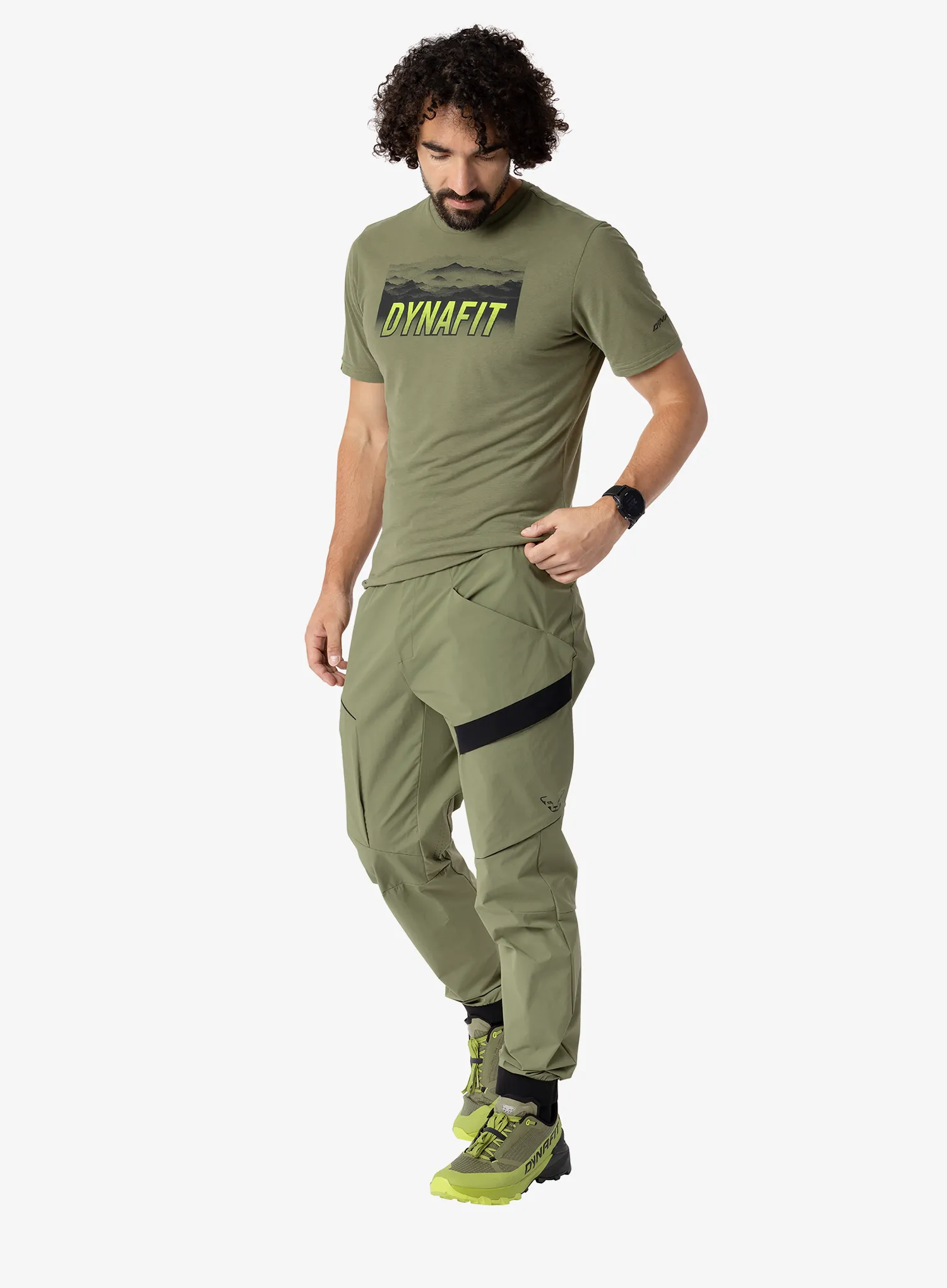 Outdoorhose Herren Dynafit Transalper Cargo Pants - military green