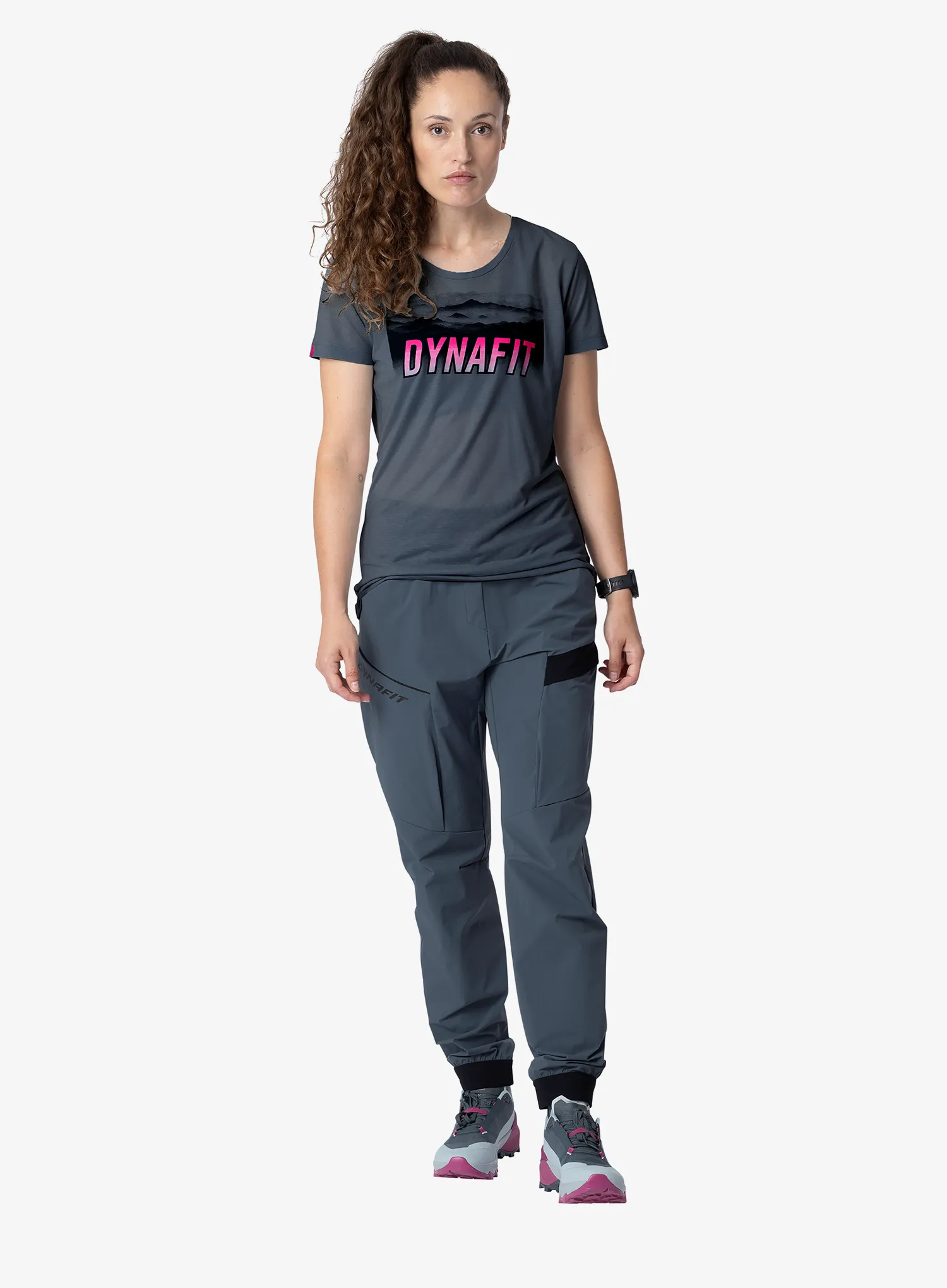 Wanderhose Damen Dynafit Transalper Cargo Pants - cinder/cinder