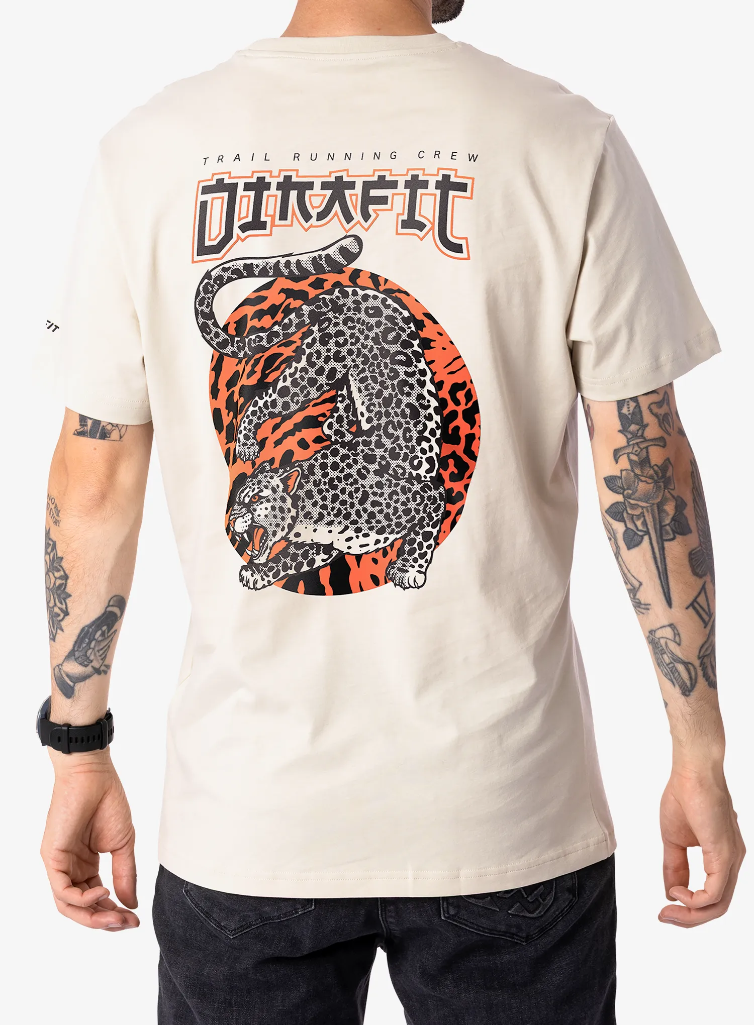 Baumwolle T-Shirt Dynafit 24/7 Graphic T-Shirt - overcast/trail crew leo