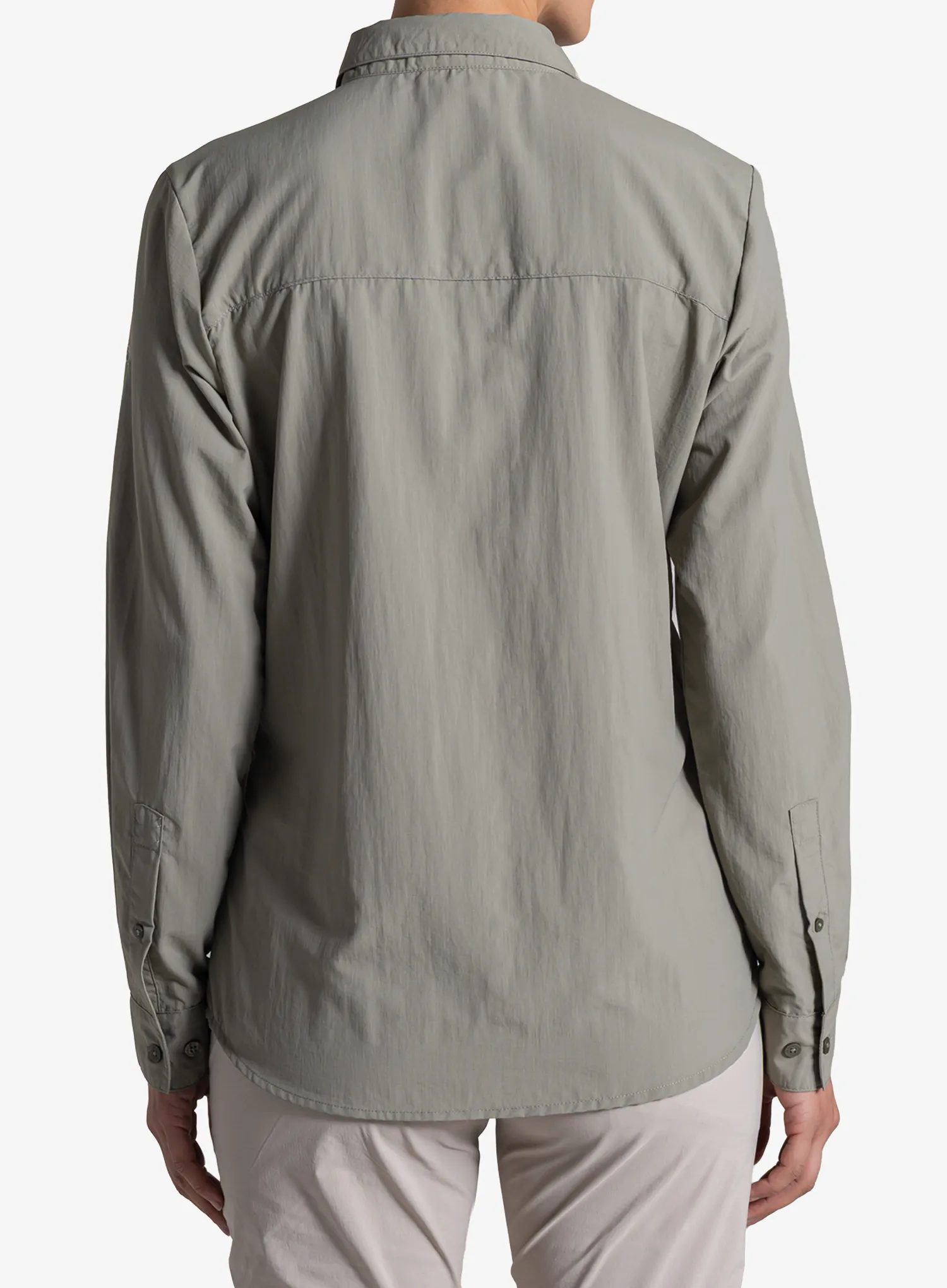 Mückenschutz-Hemd Damen Craghoppers NosiLife Loukkos Long Sleeved Shirt - vert