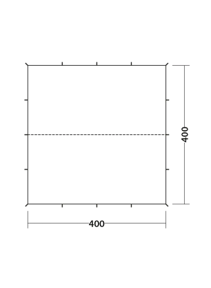 Tarp Robens 4 x 4 m Exp Tarp