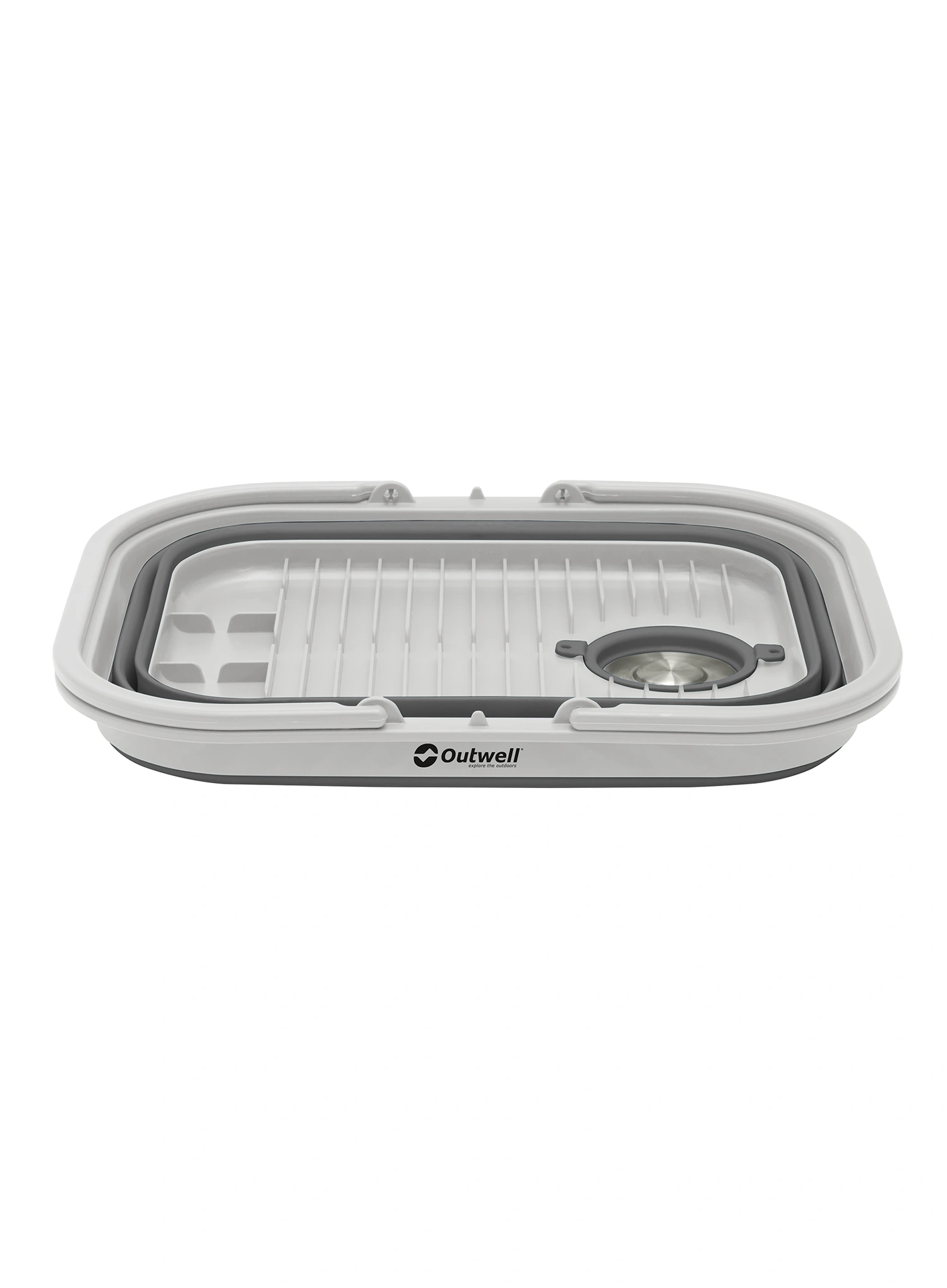 Waschbecken Outwell Collaps Washing Base w/handle & Lid - grey mist