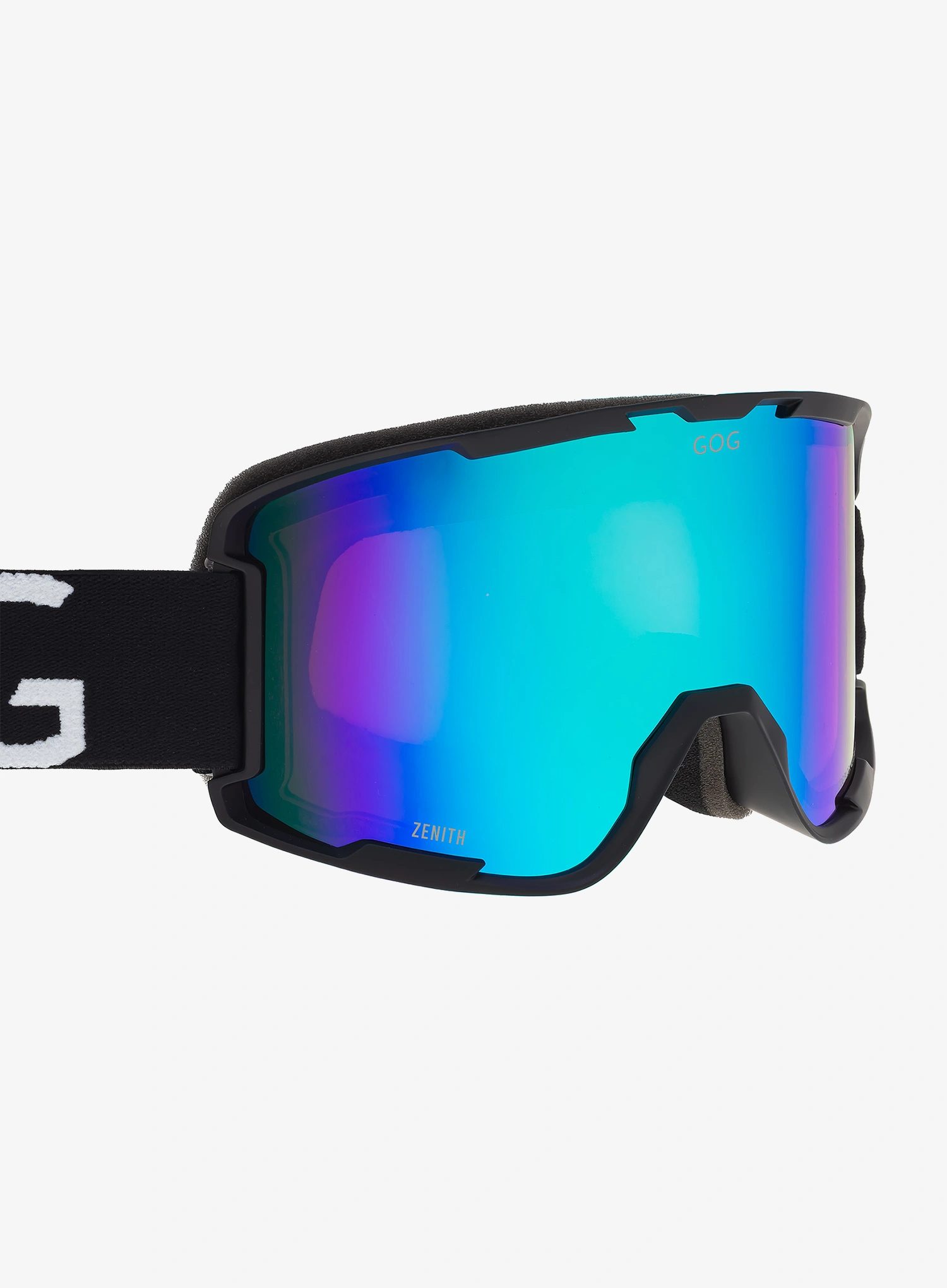 Skibrille GOG Zenith - matt black/reflex blue S2