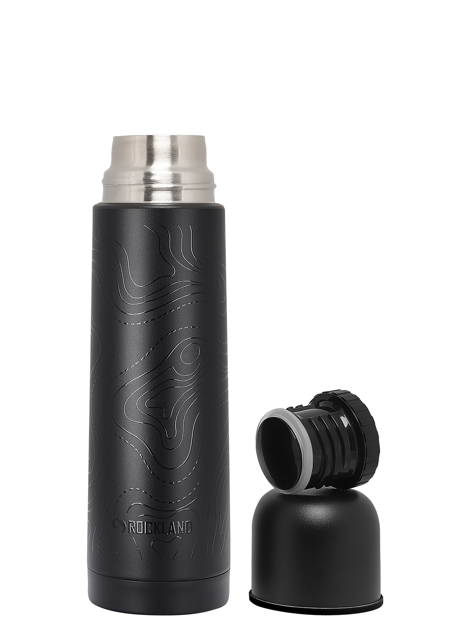 Thermosflasche Rockland Helios 0.5 L - black print