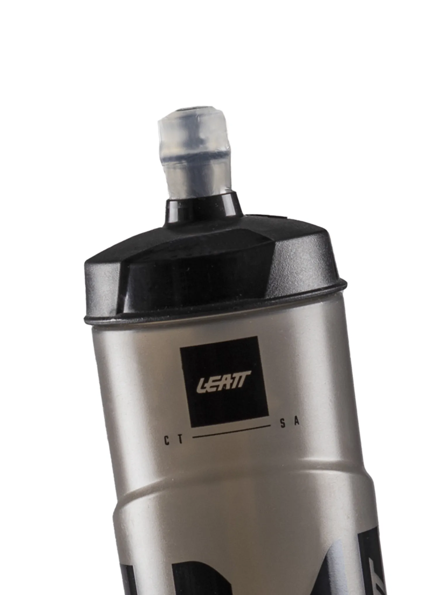 Fahrrad-Trinkflasche Leatt SteadySip Convertible 600 ml Fidlock - smoke