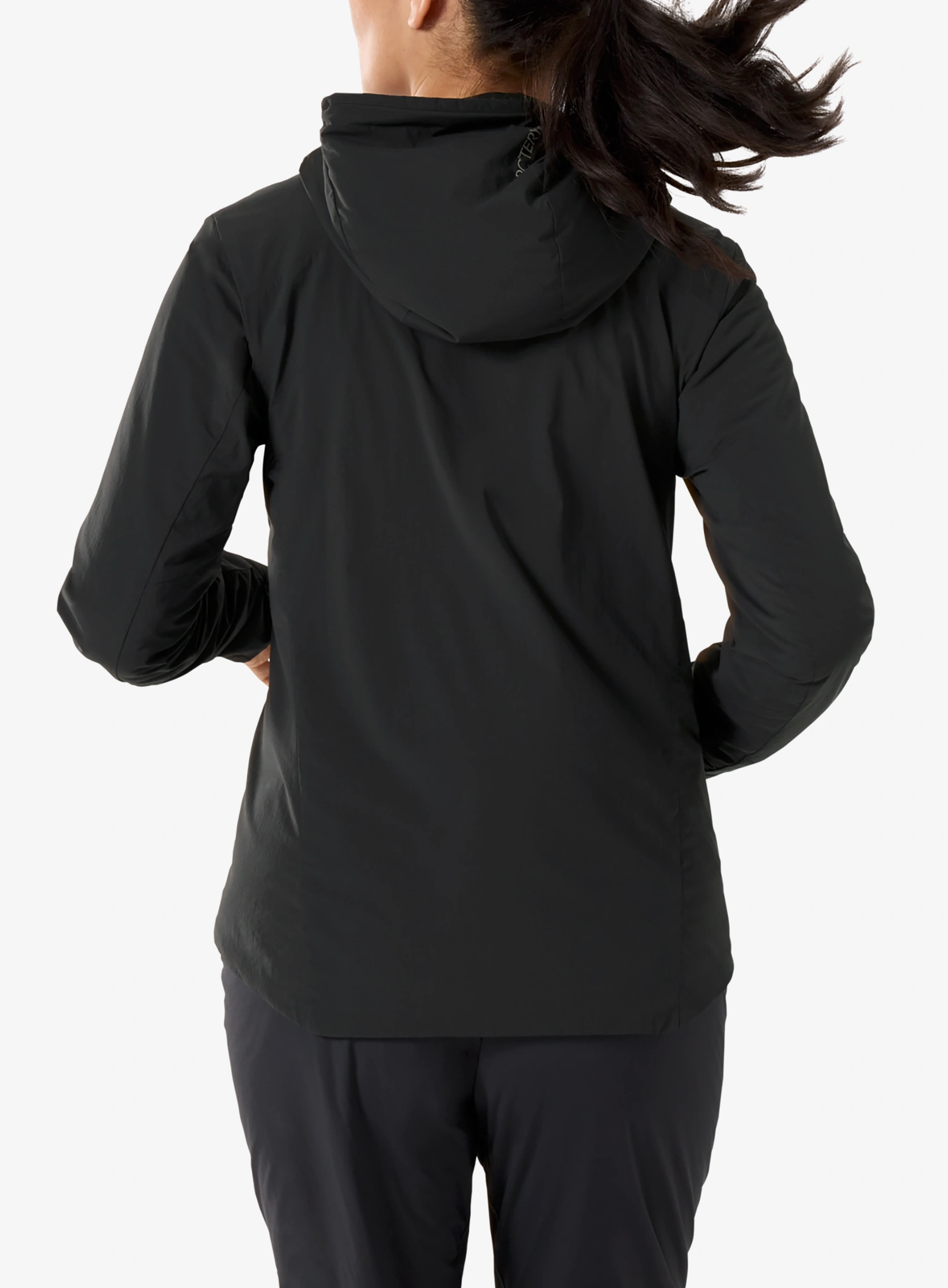 Laufjacke Damen Arcteryx Norvan Insulated Hoody - black/black