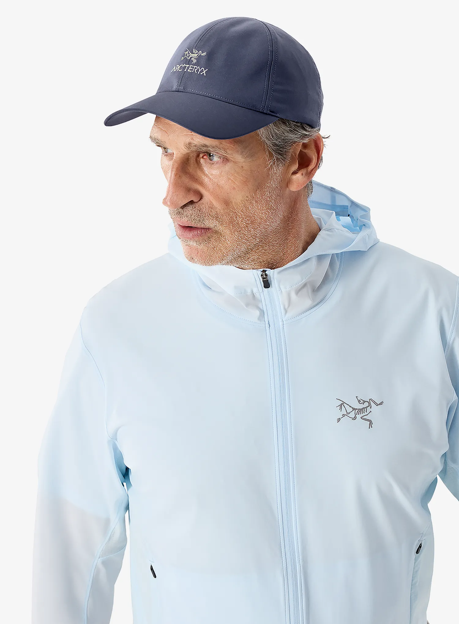 Cap Arcteryx Bird Word Cap - dk stratus/habitat