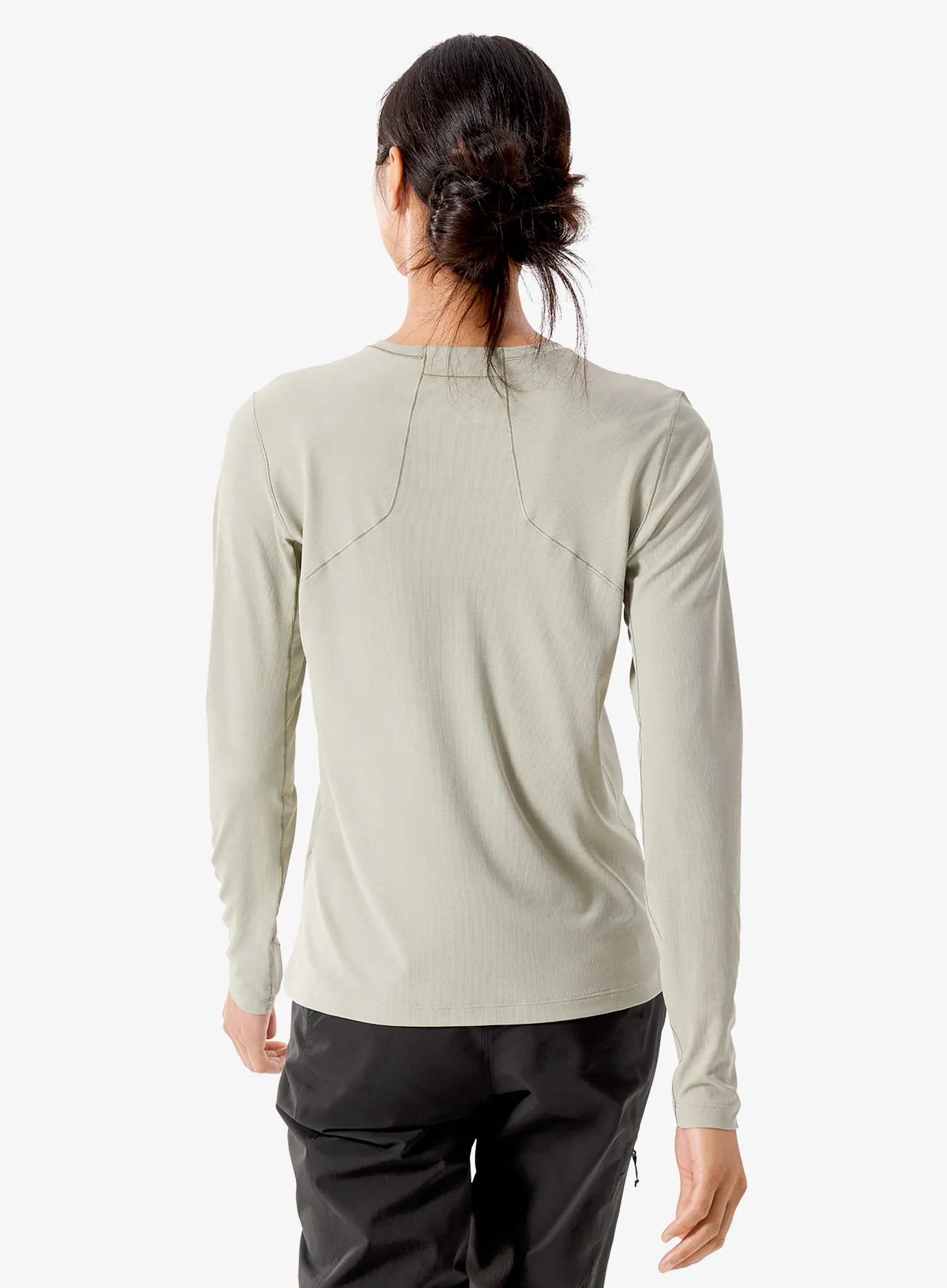 Kletter-Pullover Damen Arcteryx Sunna Crew LS - habitat